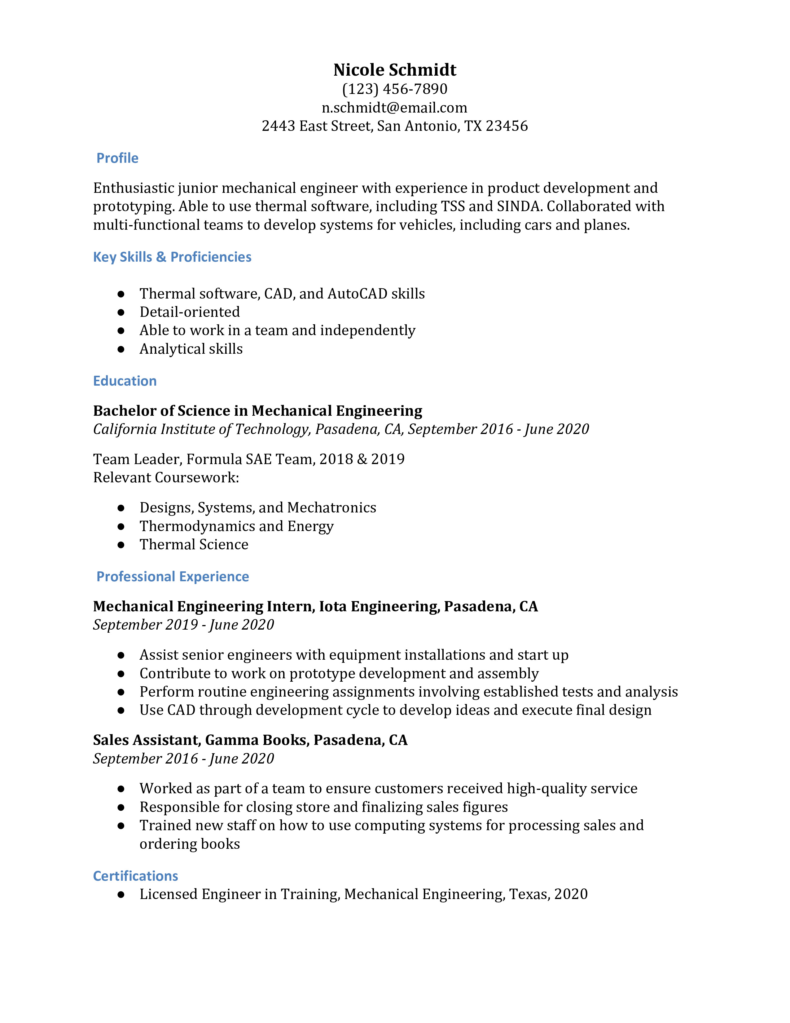 D ster Auch Assimilieren Mechanical Design Engineer Resume Sample Pdf