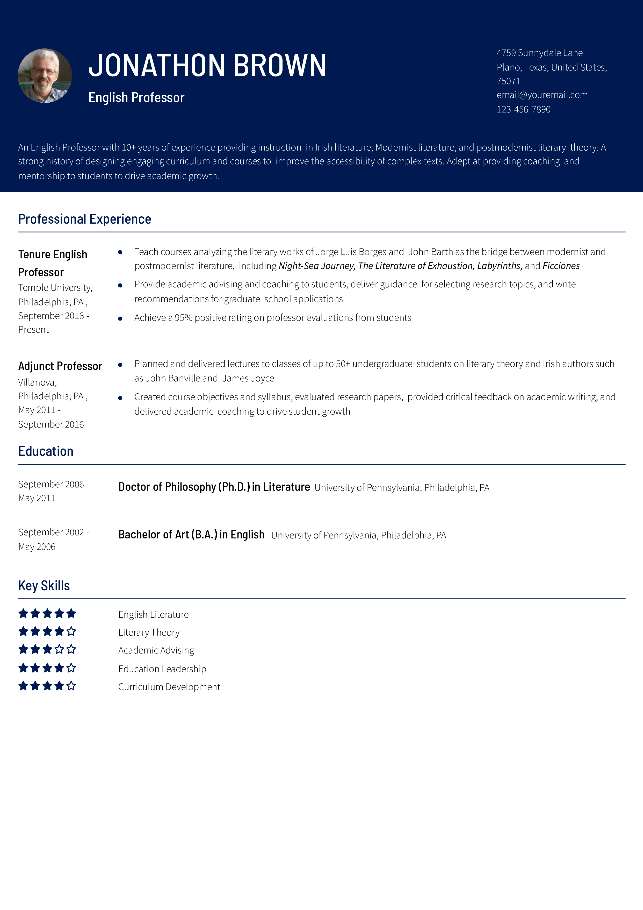6 New Teacher Resume Examples Guide For 2024 vrogue.co