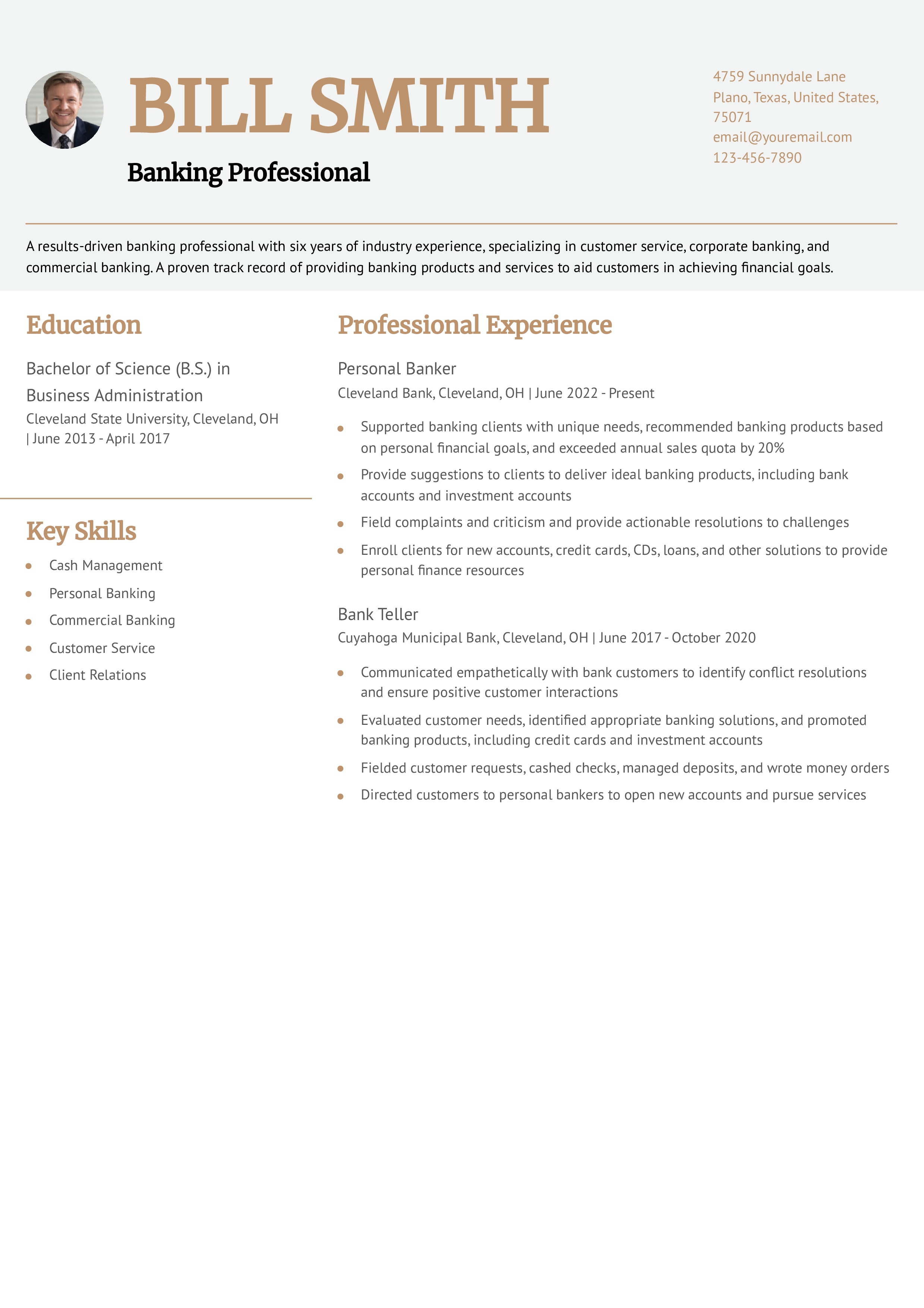 Bank Teller Resume Examples and Templates for 2024