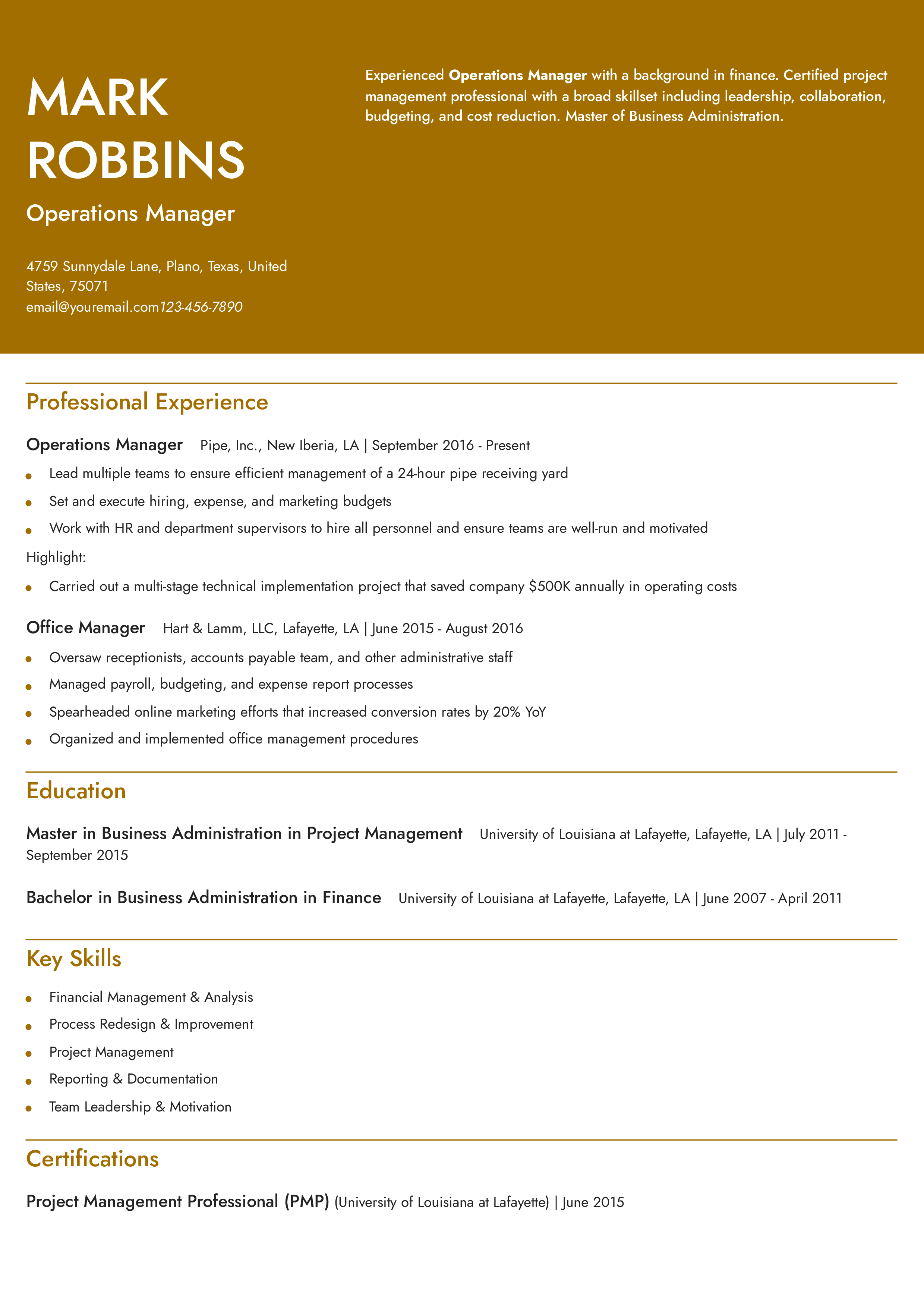 summary of qualifications for logistics resume