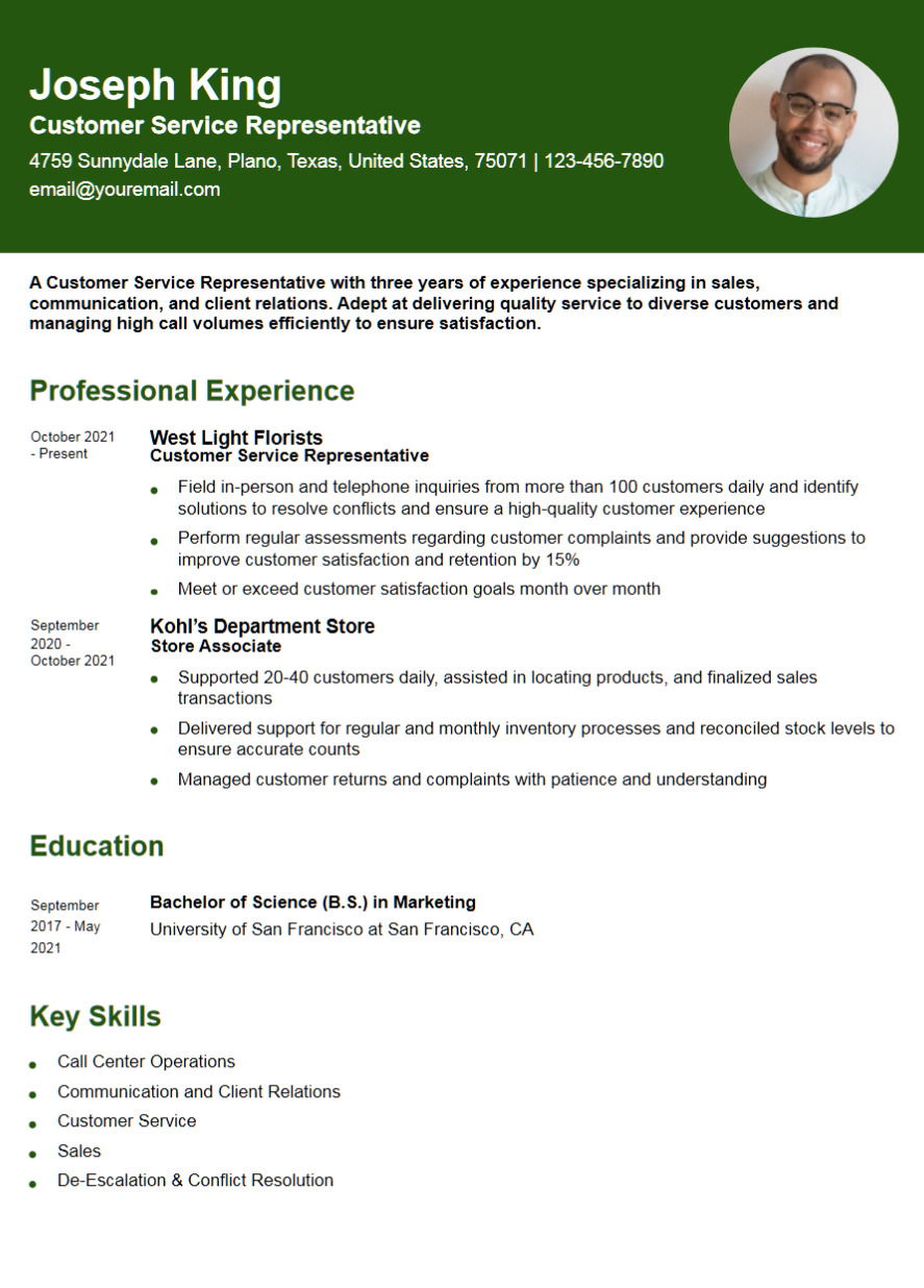 Customer Service Representative Entry Level 1 E1702517460357 Png