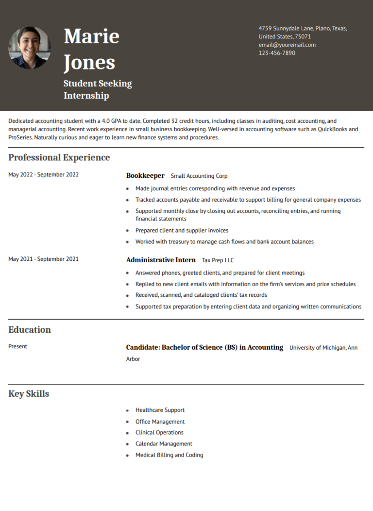 How to Write a Resume with No Experience + (Free) Examples