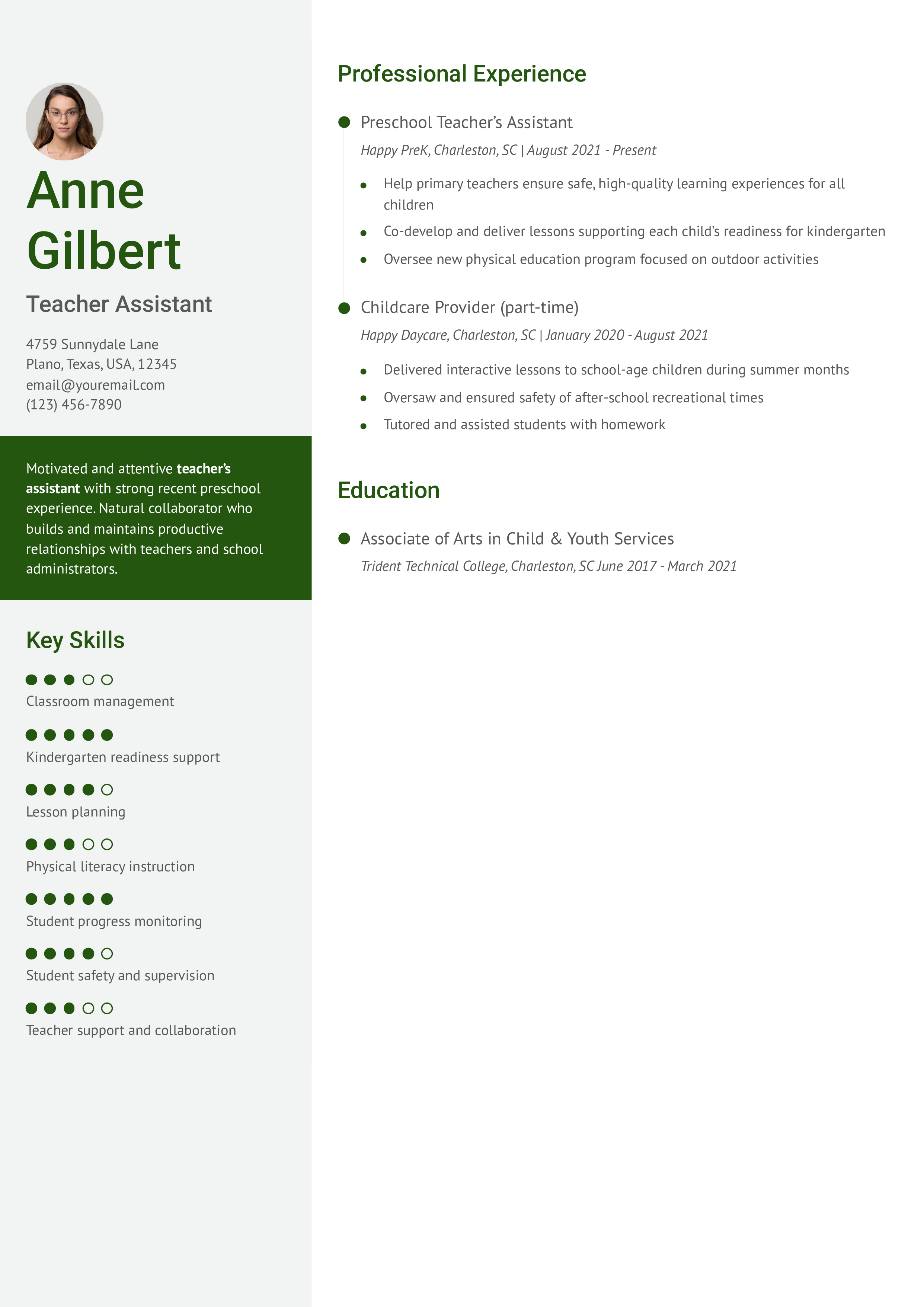Entry-Level Resume