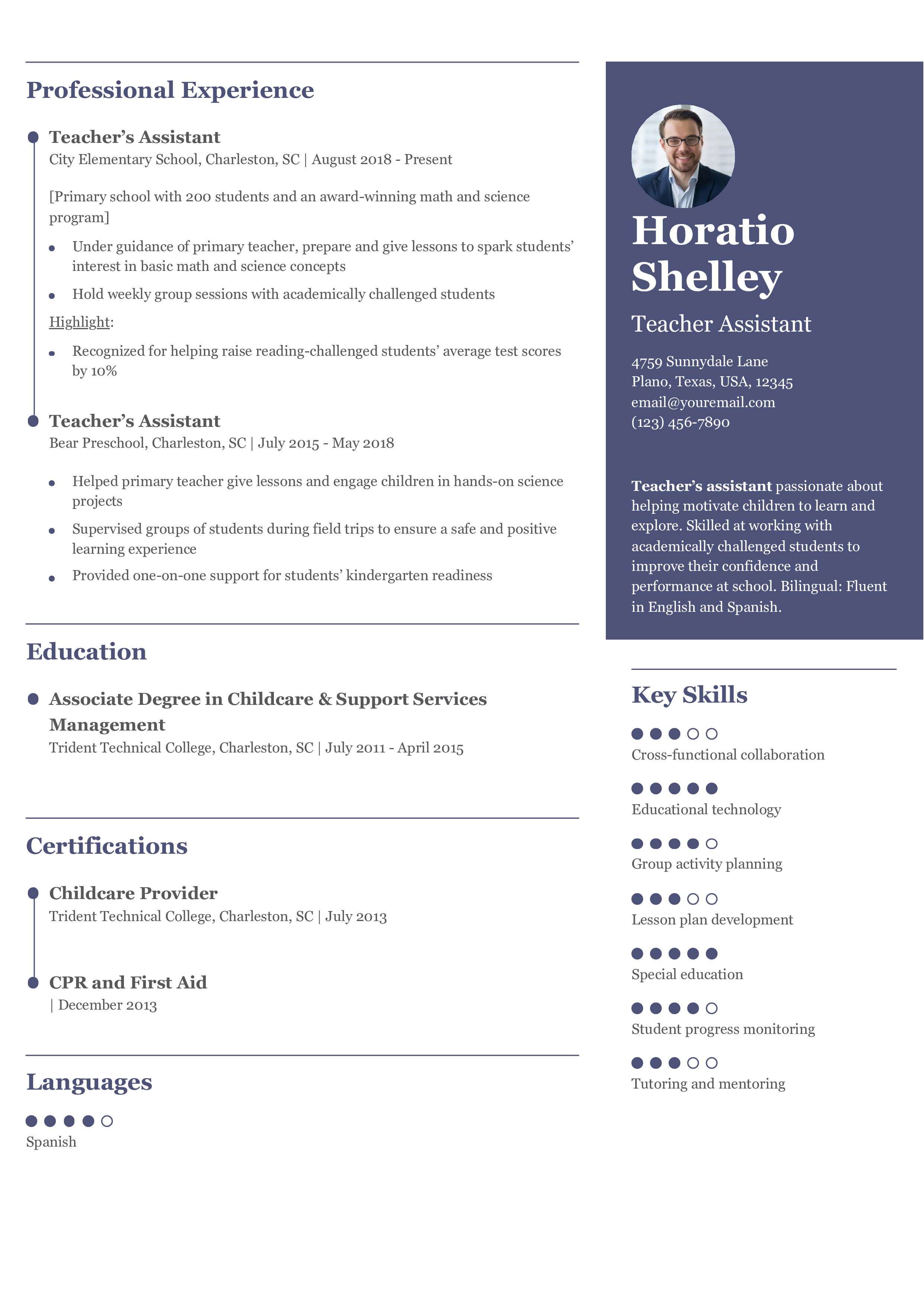 Mid-Career Resume