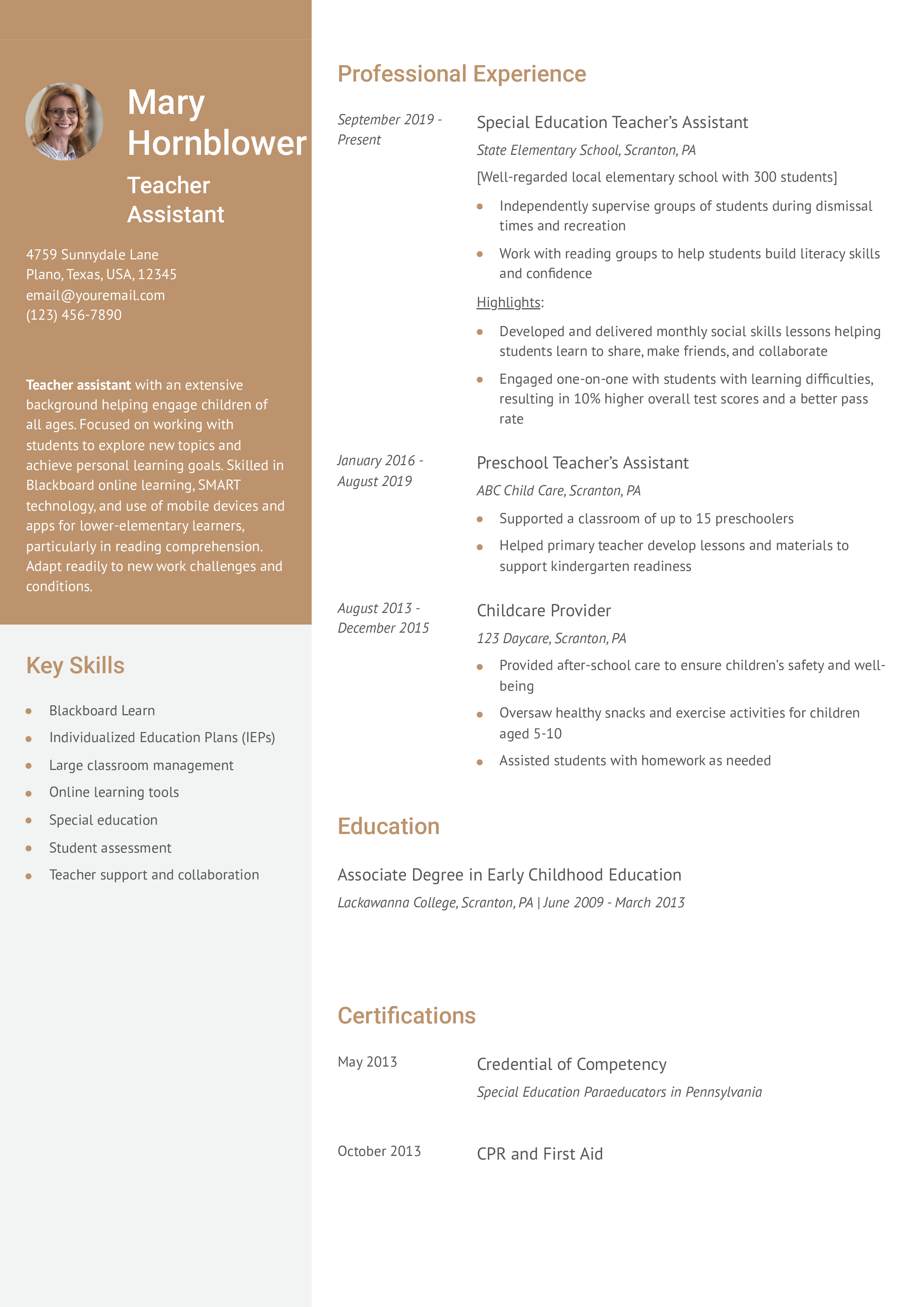 Senior-Level Resume