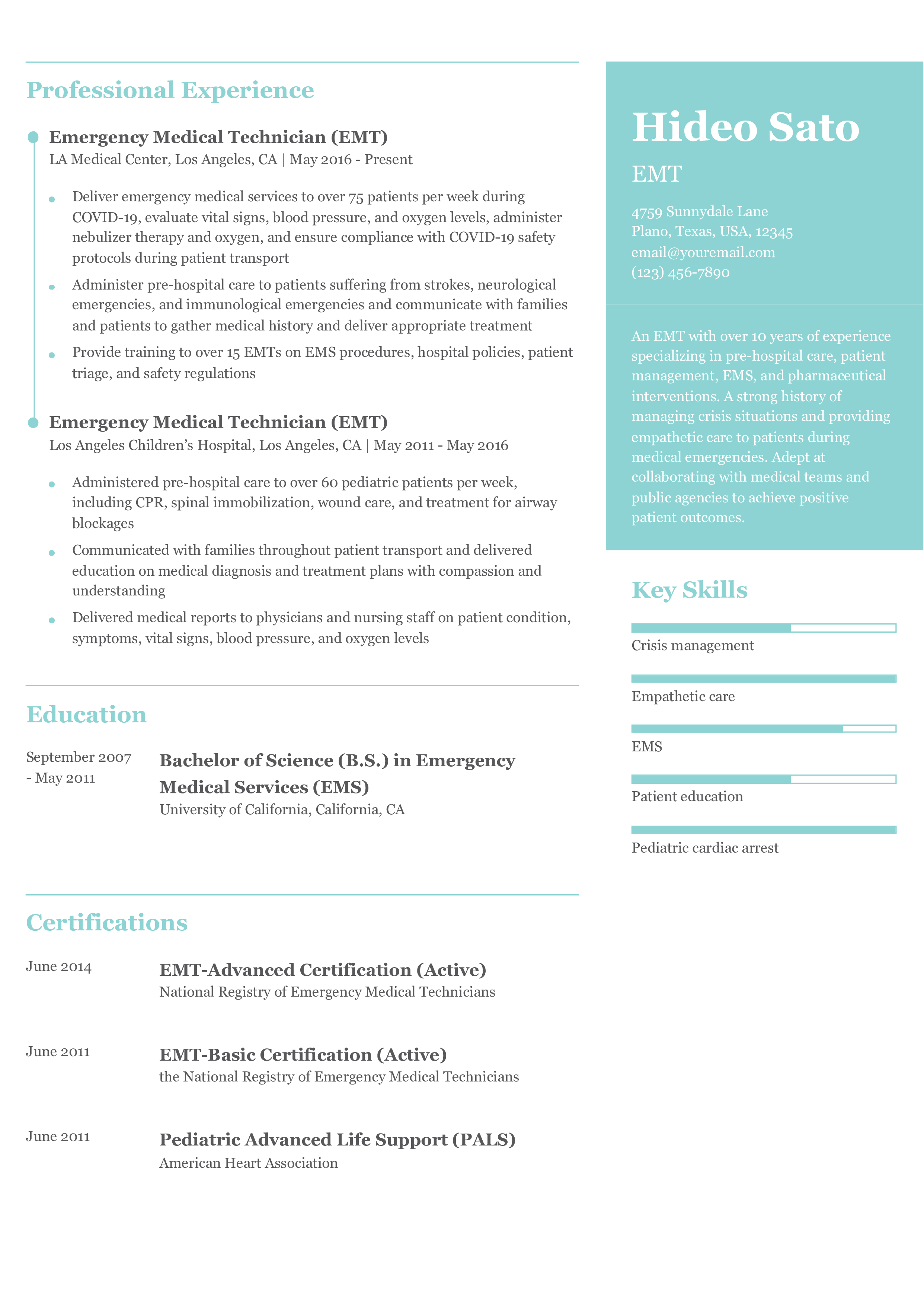 Emergency Medical Technician Resume - Emergency Medical Technician Senior Level.pdf 