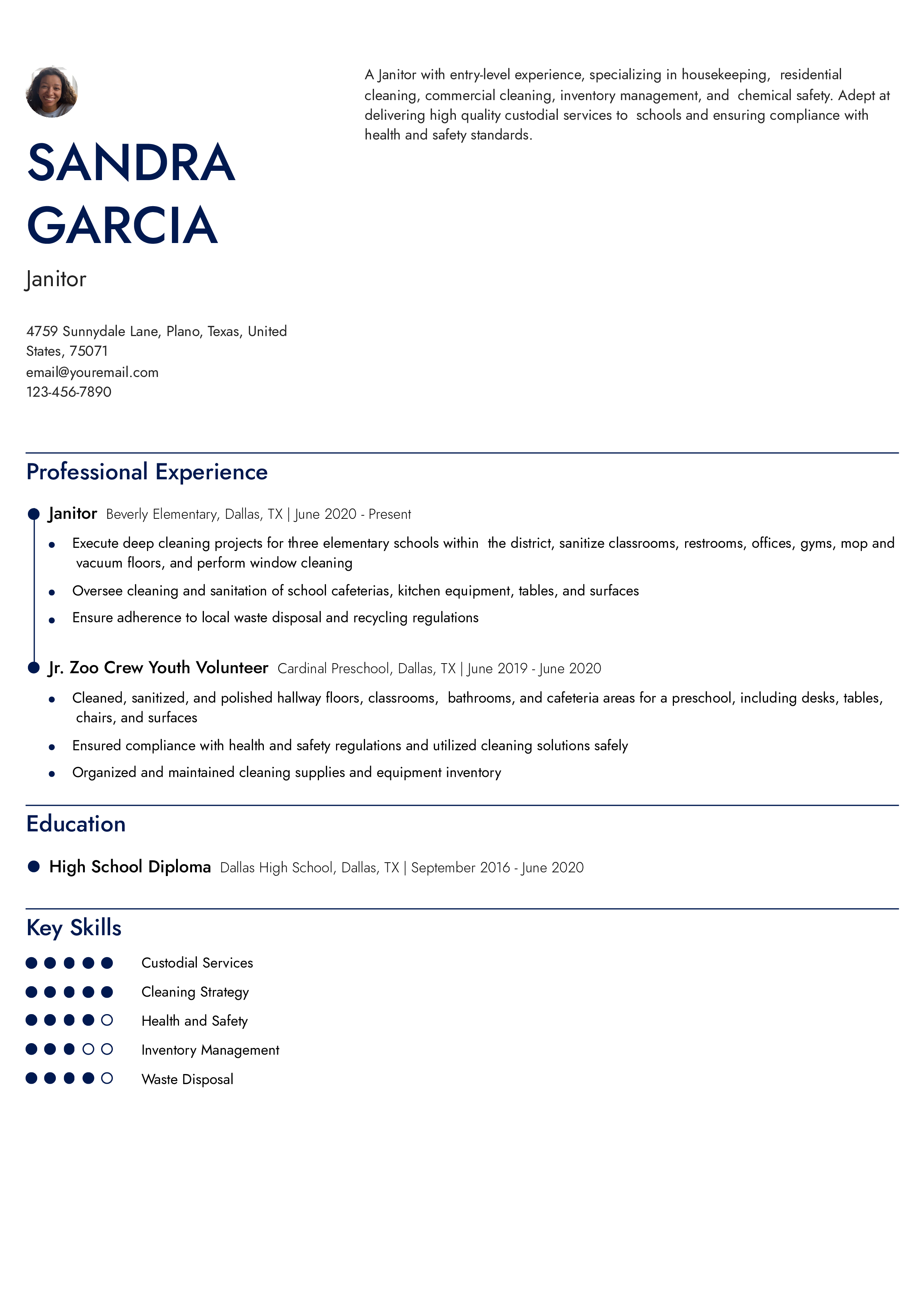 Senior-Level Resume