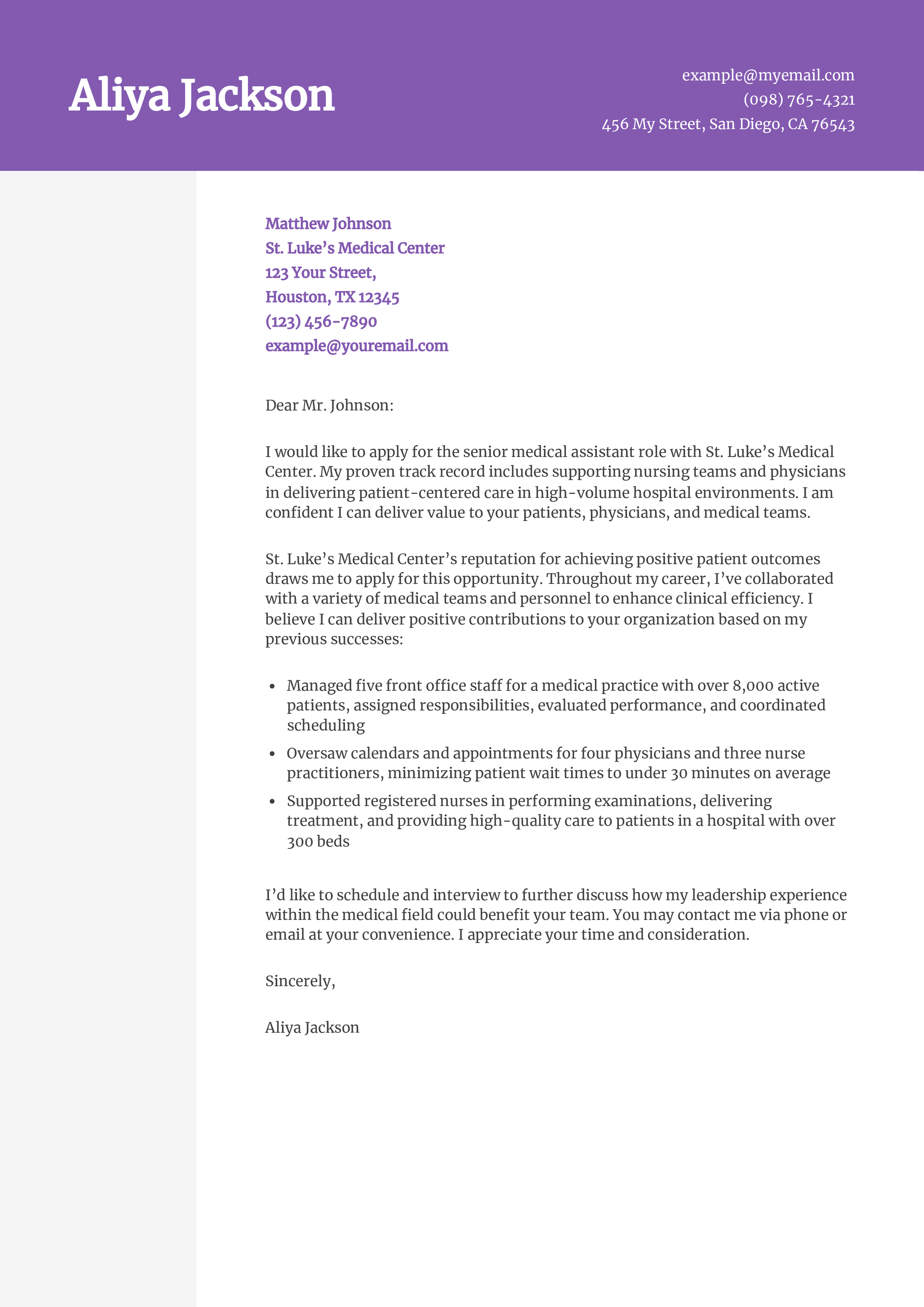 Senior-Level Resume