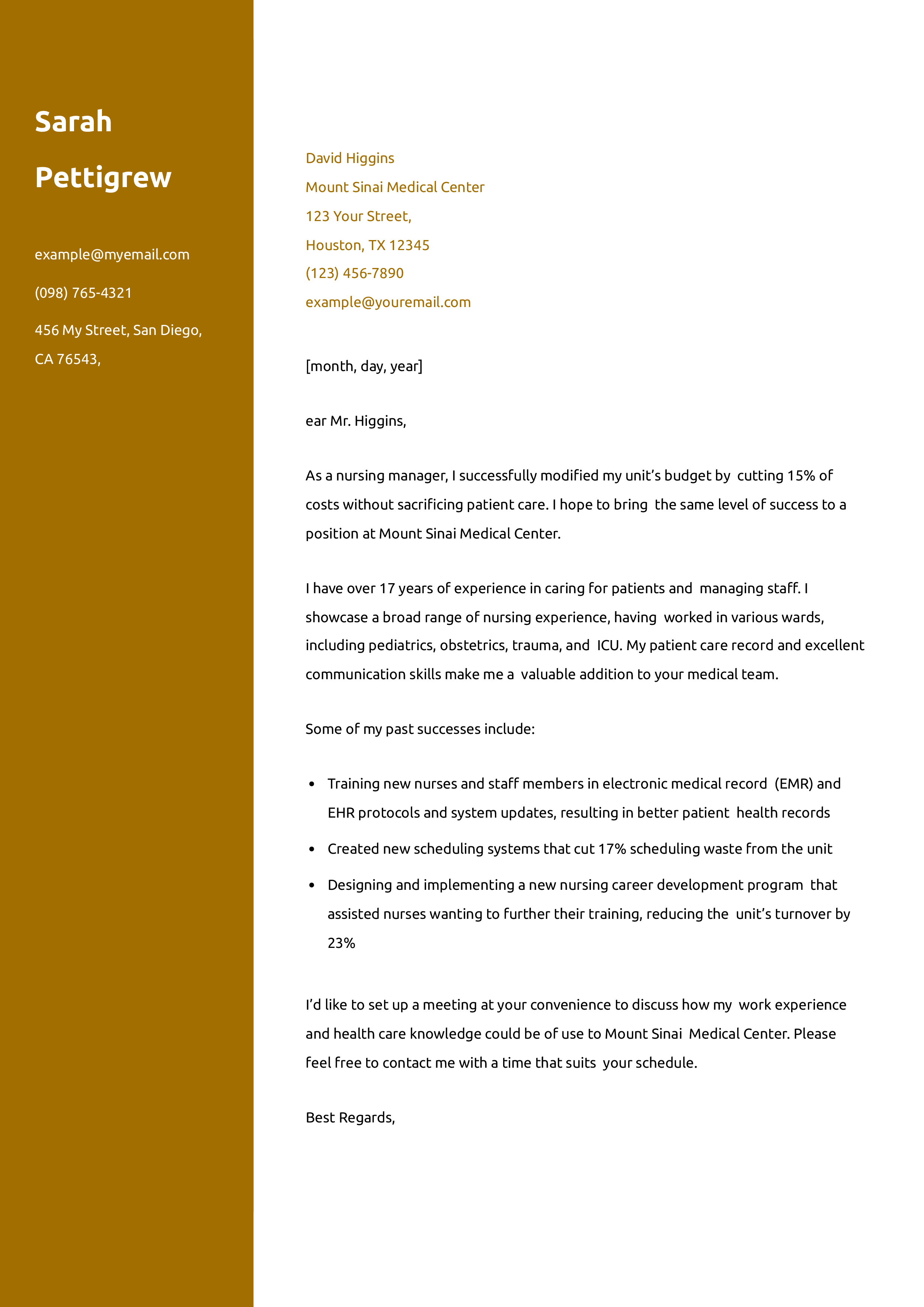 Senior-Level Resume