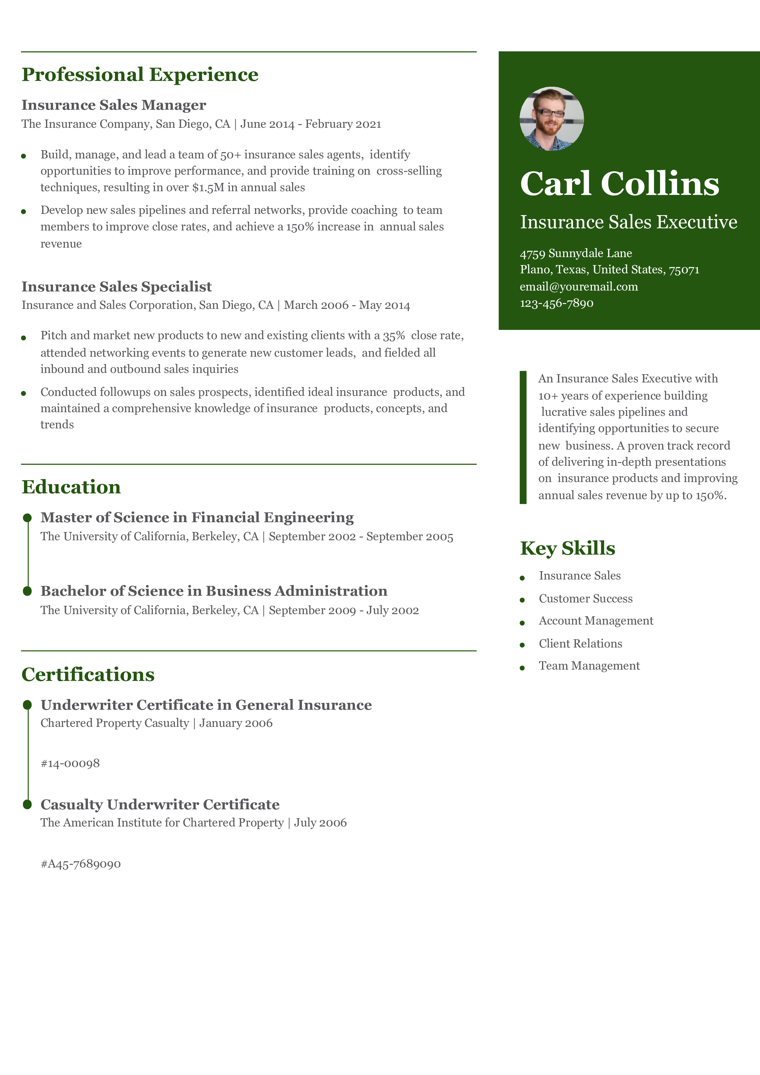 Senior-level Resume