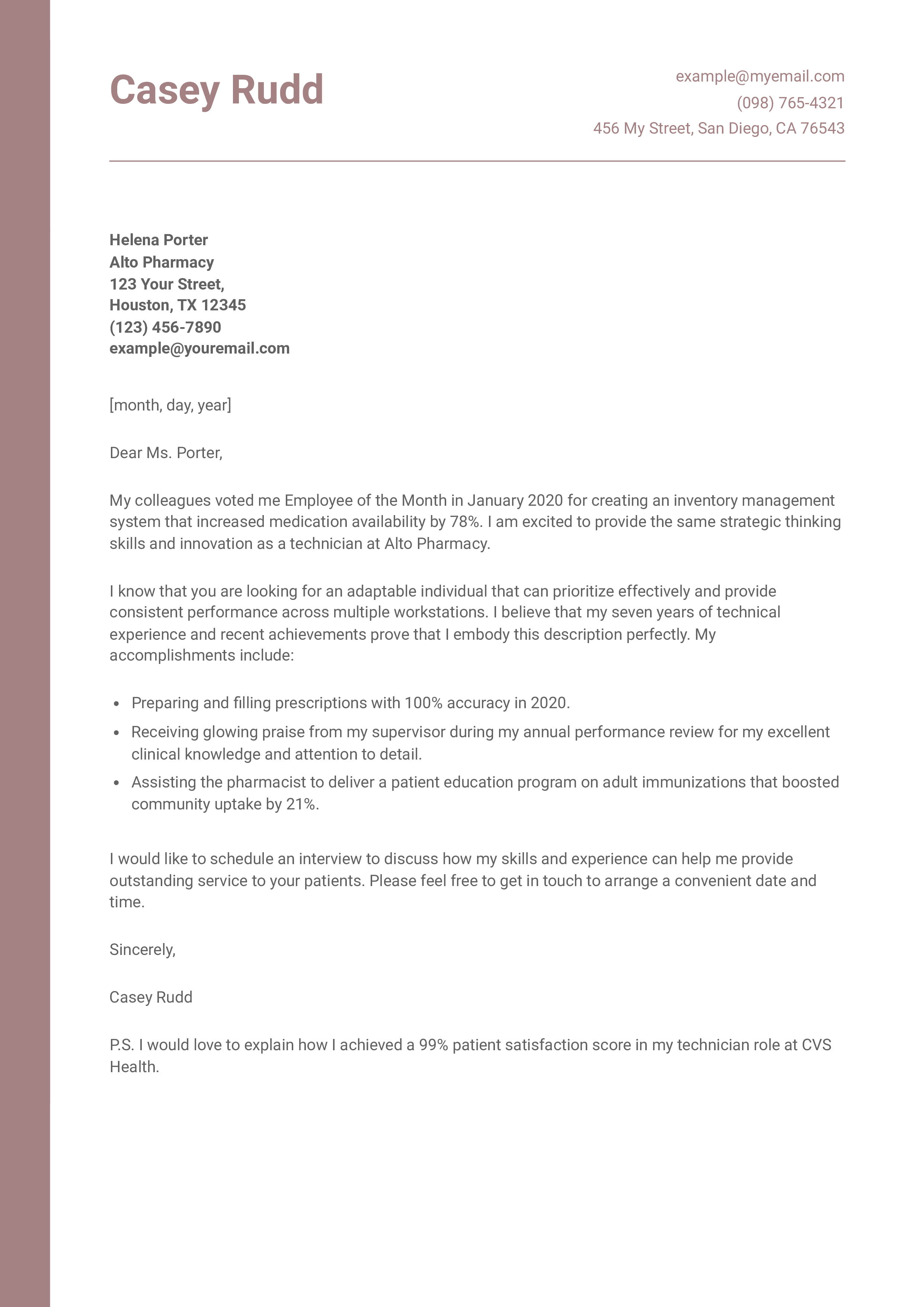 Mid-Career Resume