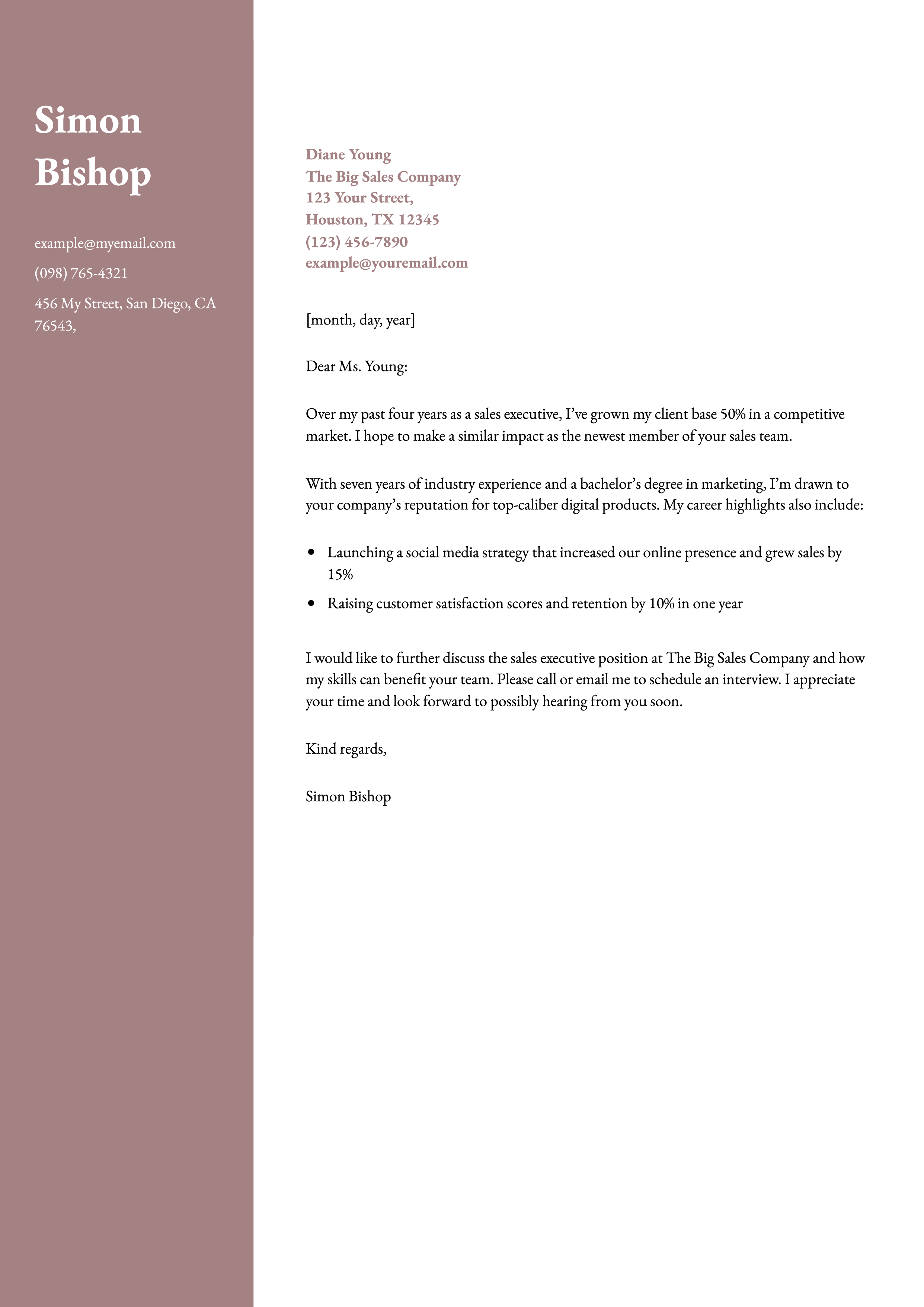 Mid-Career Resume
