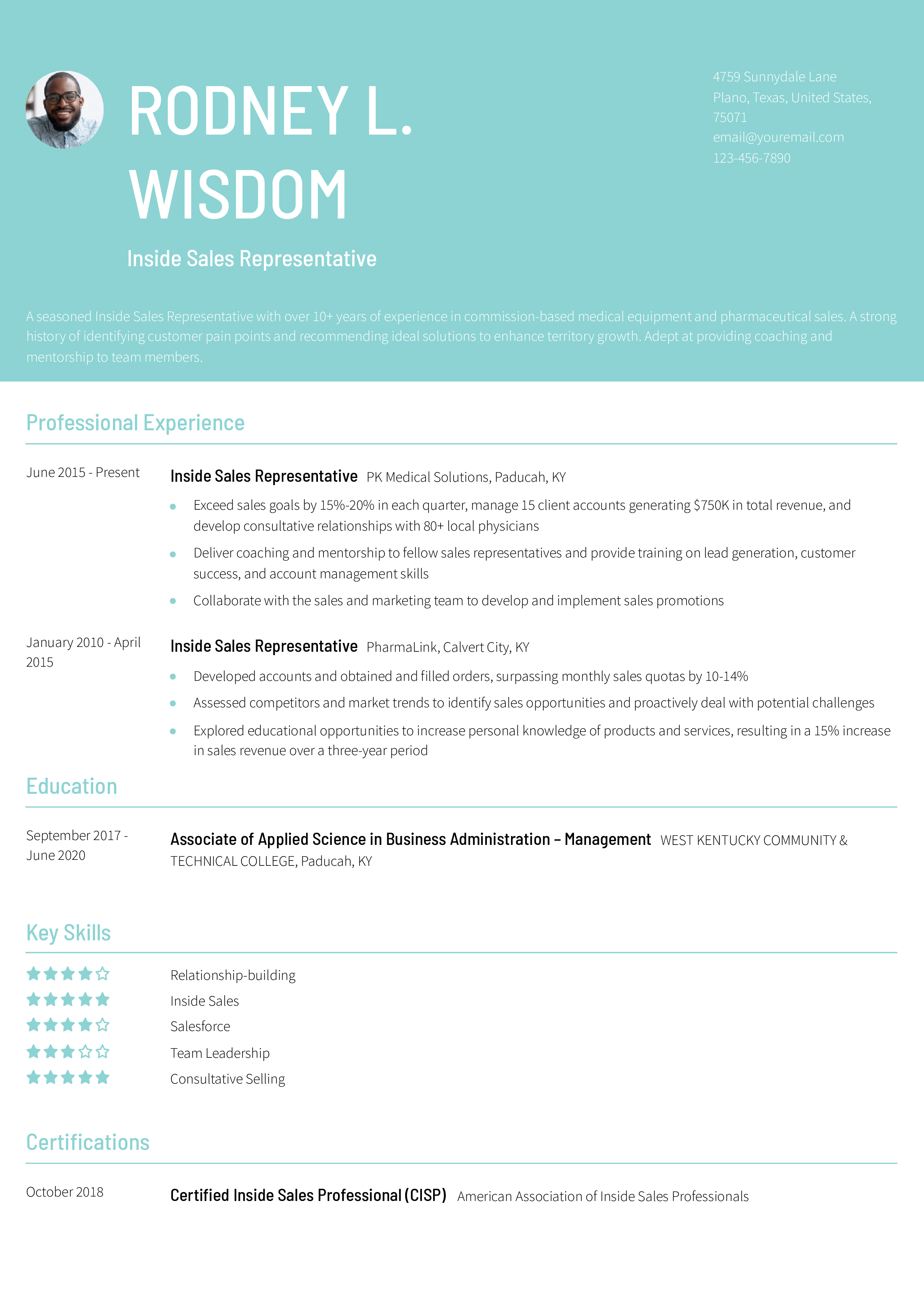Senior-level Resume