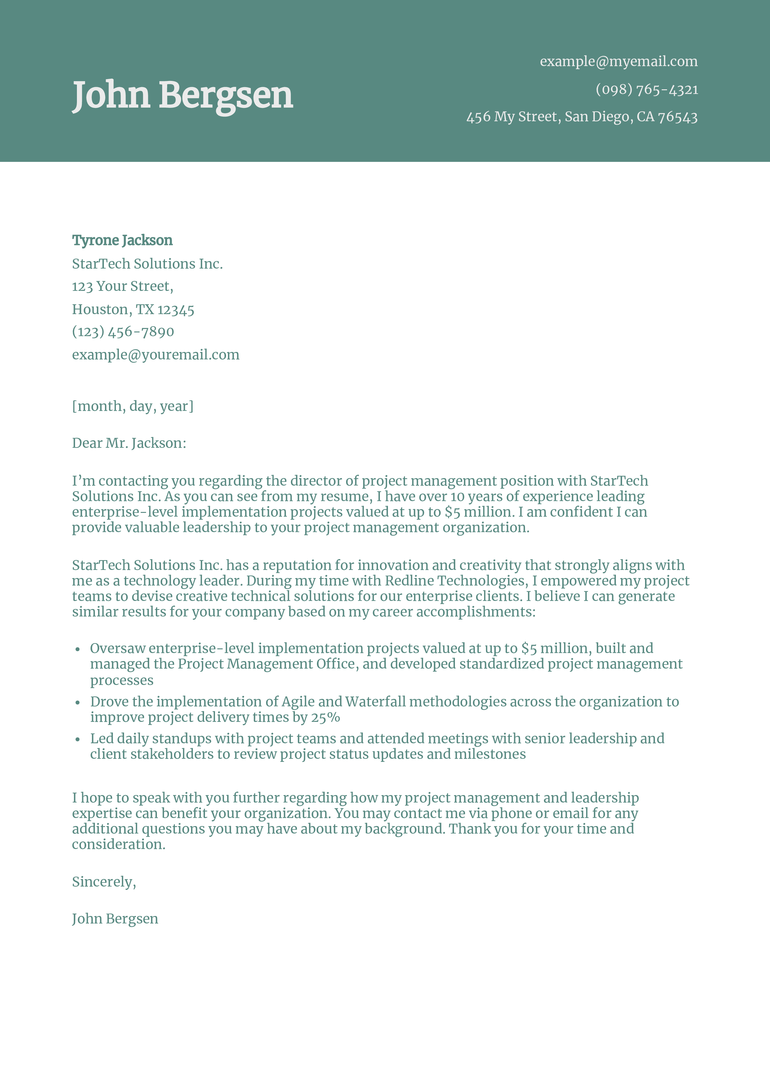 Senior-Level Resume
