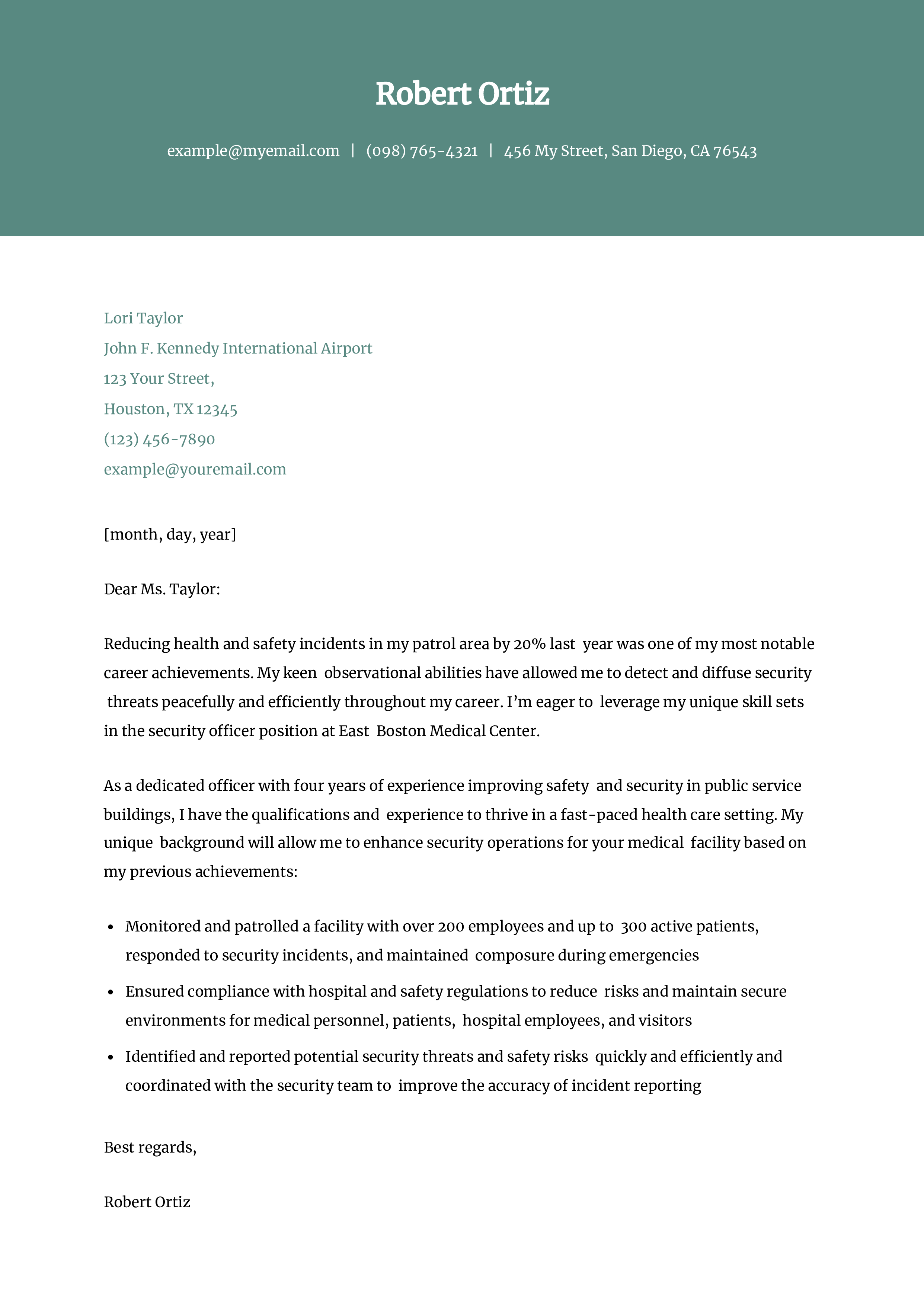 Mid-Career Resume