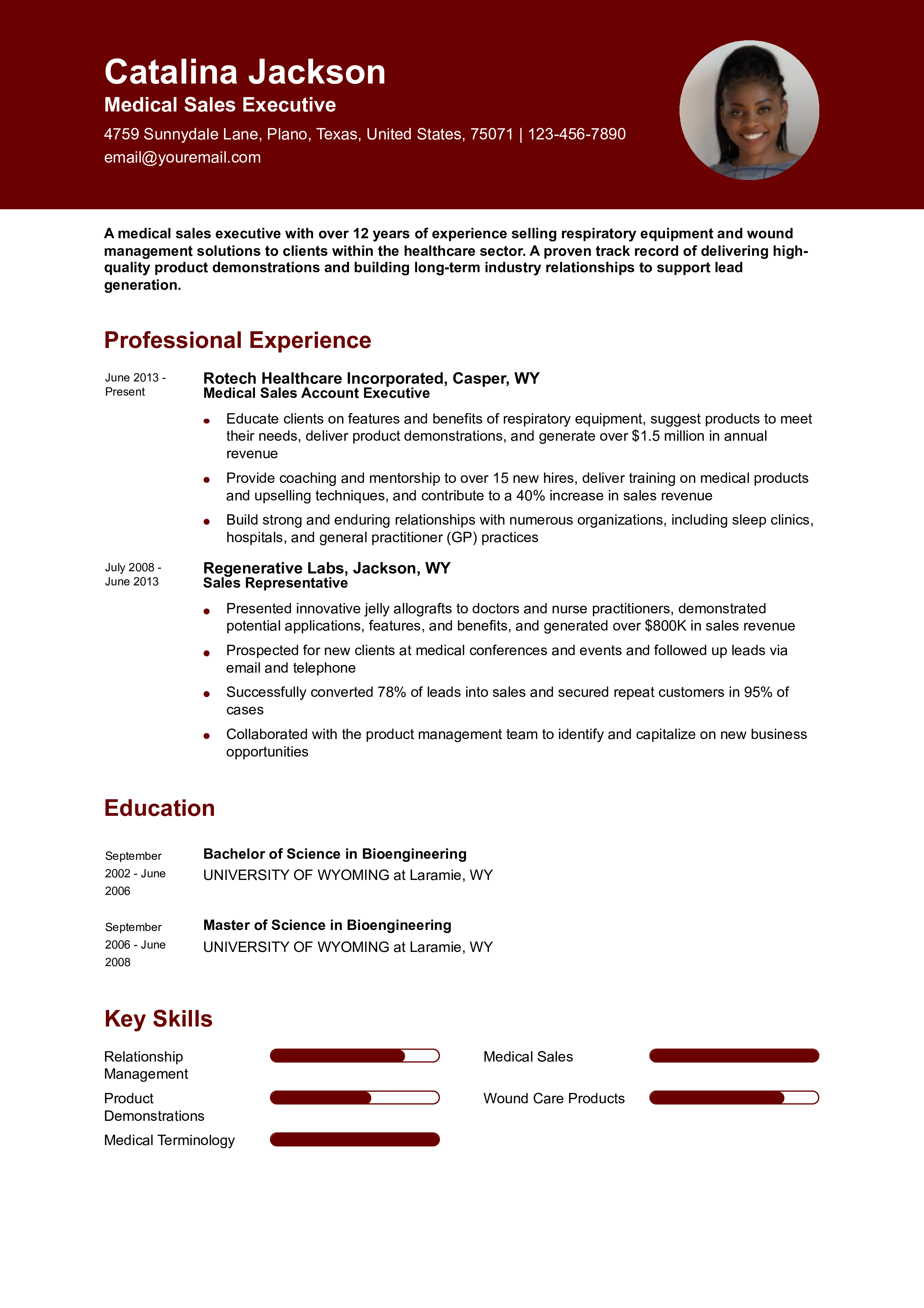 Senior-Level Resume