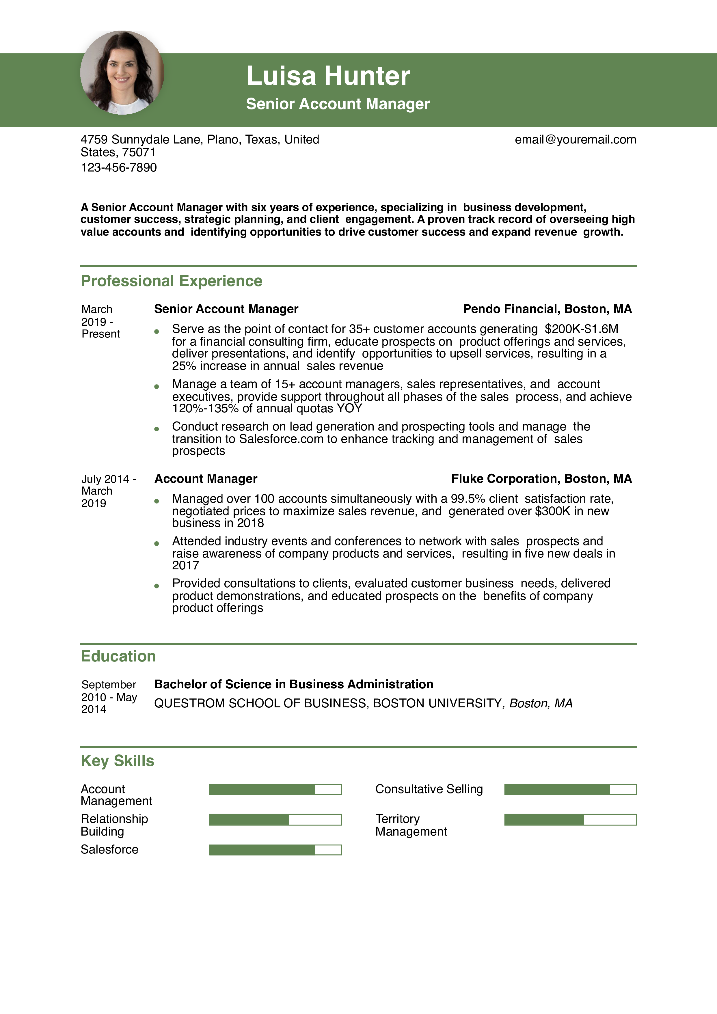 Entry-level Resume
