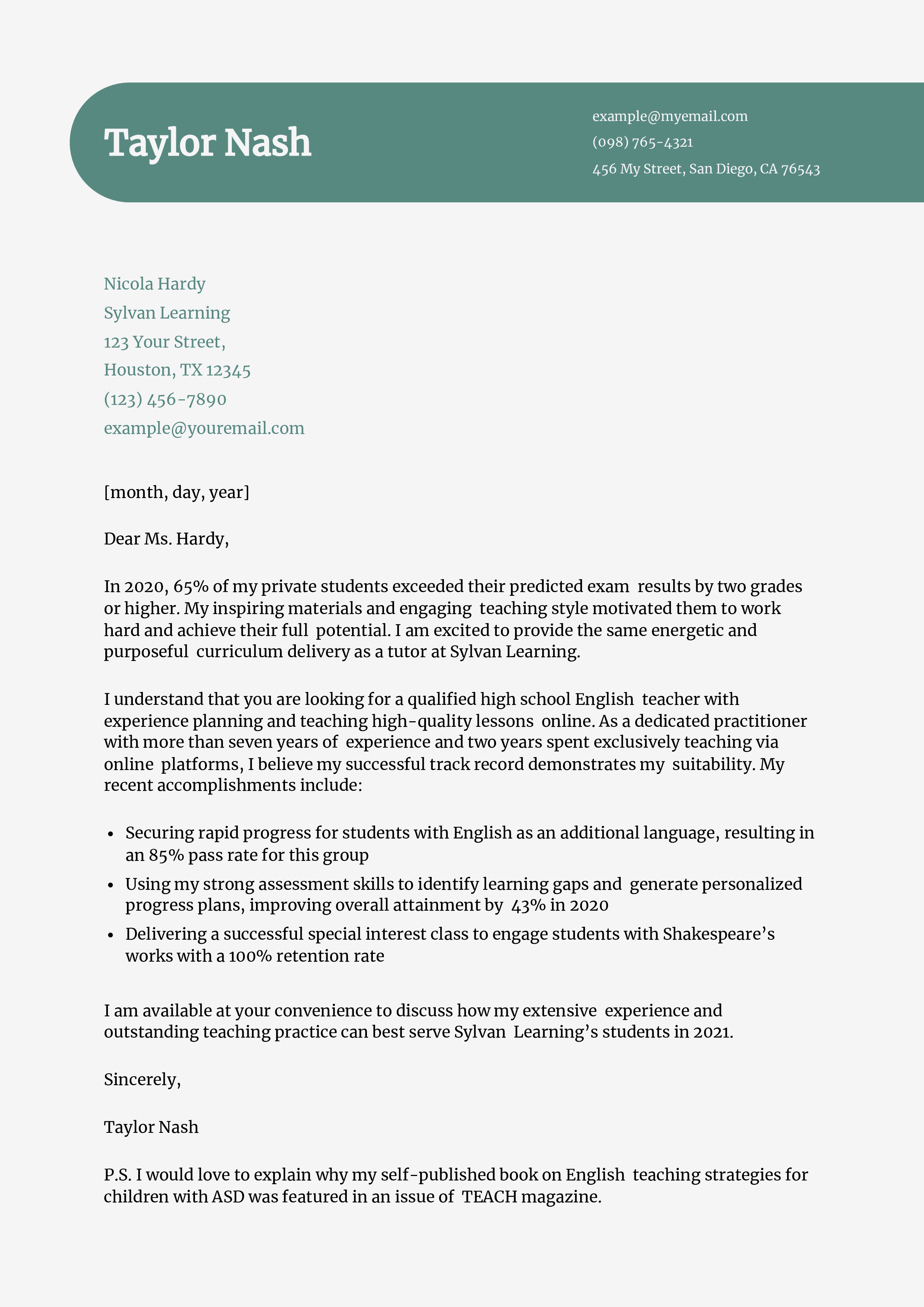 Mid-Career Resume
