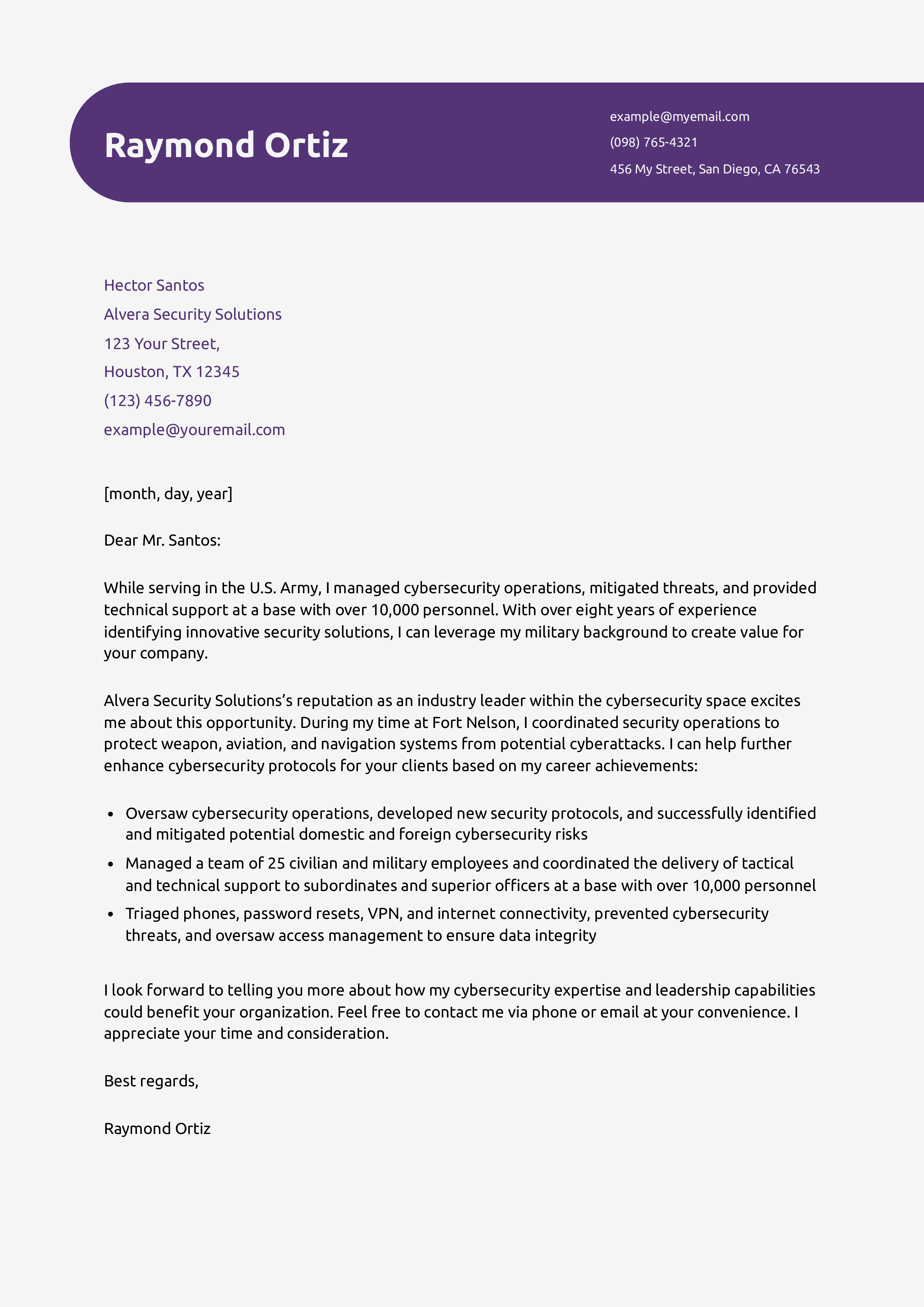 Mid-Career Resume