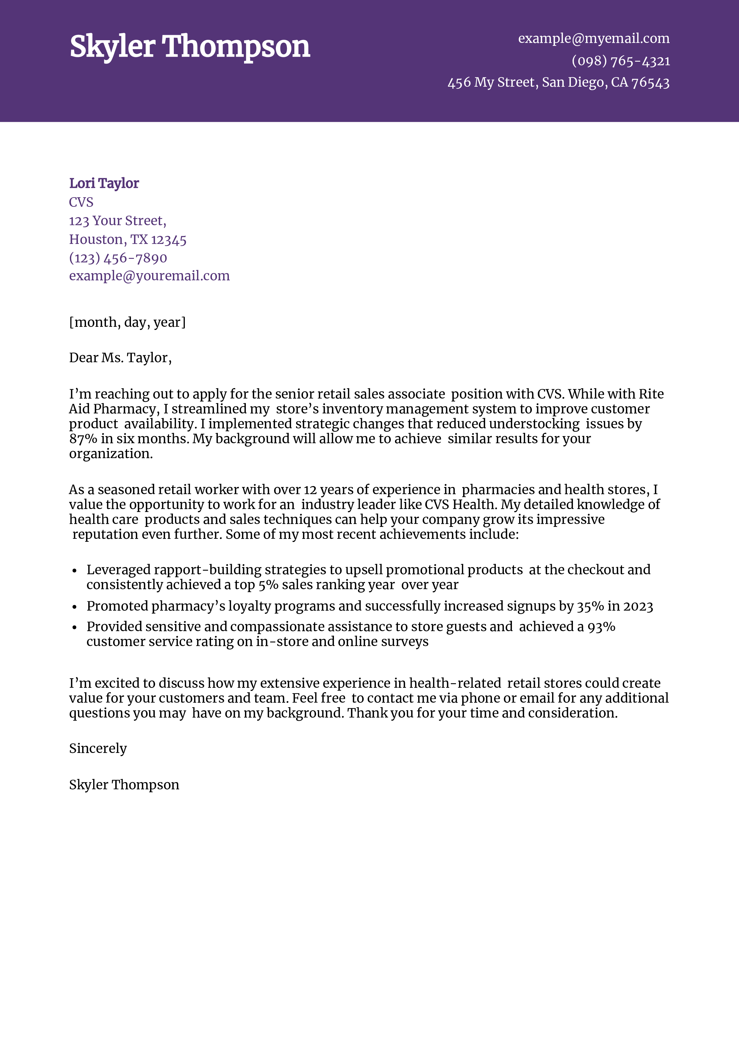 Senior-Level Resume
