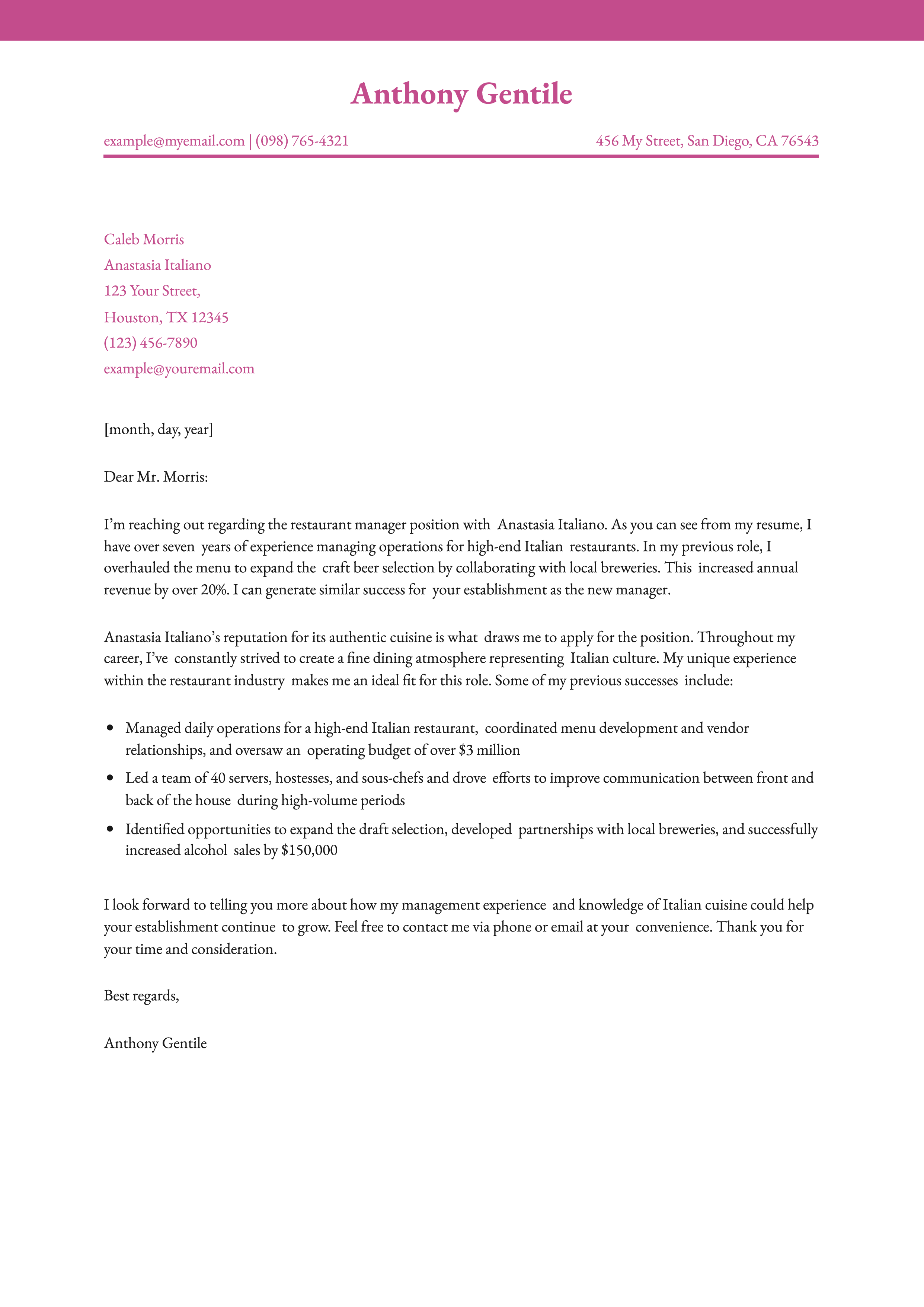 Entry-Level Resume