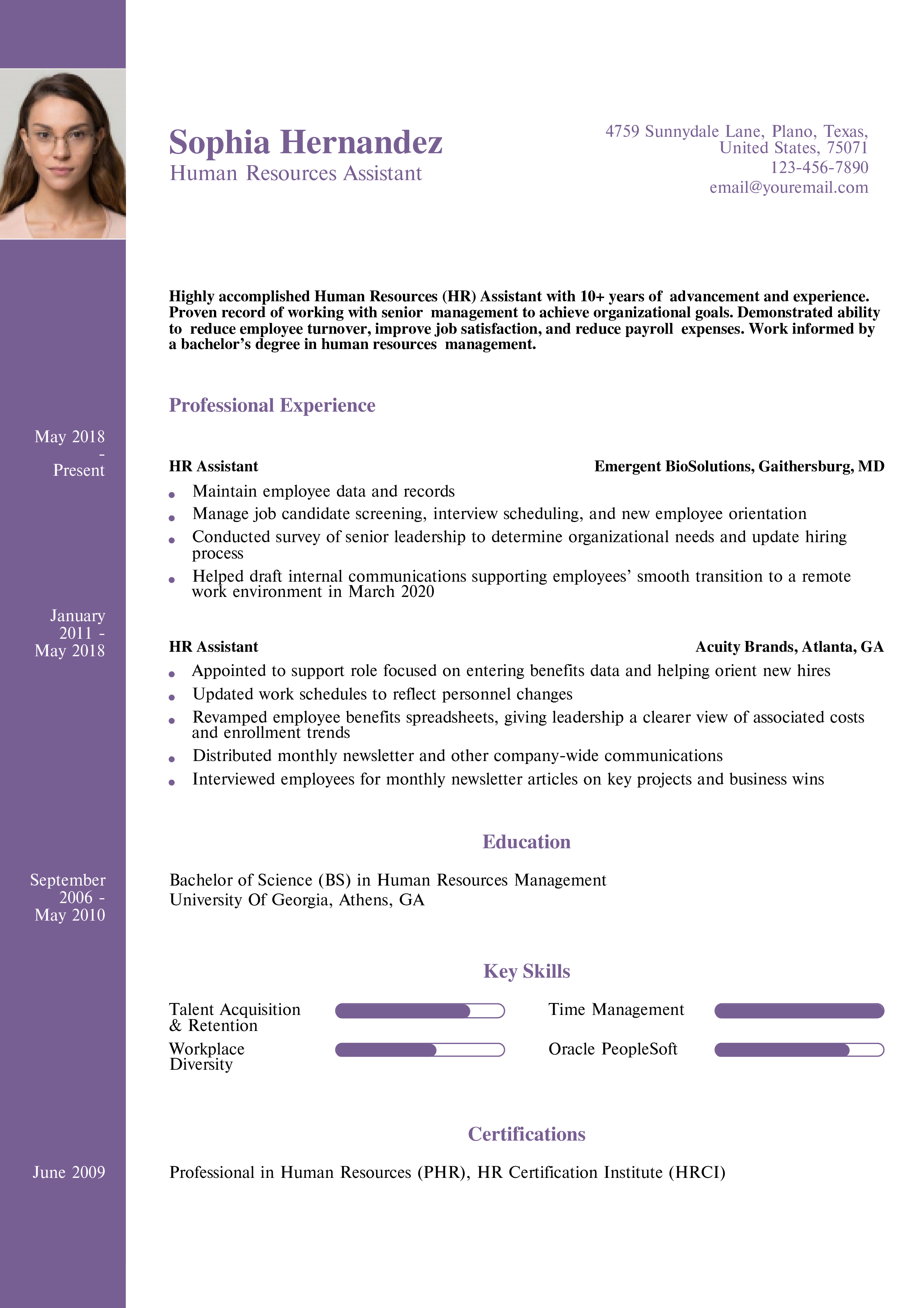 Human Resources Assistant Resume - Human Resources Assistant Senior Level.pdf 