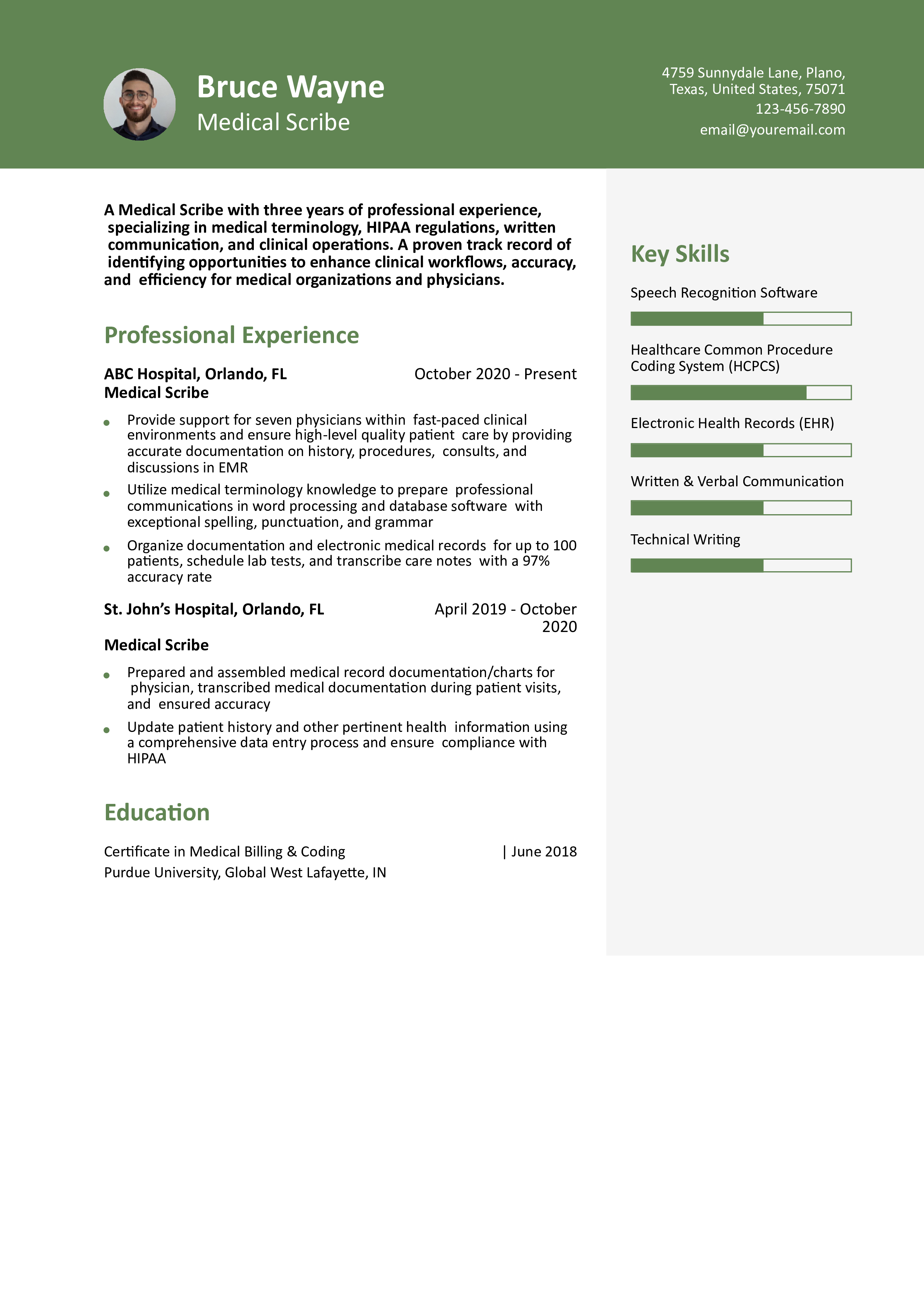 Entry-Level Resume