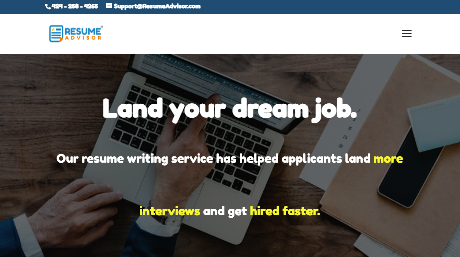 Resume Advisor Homepage