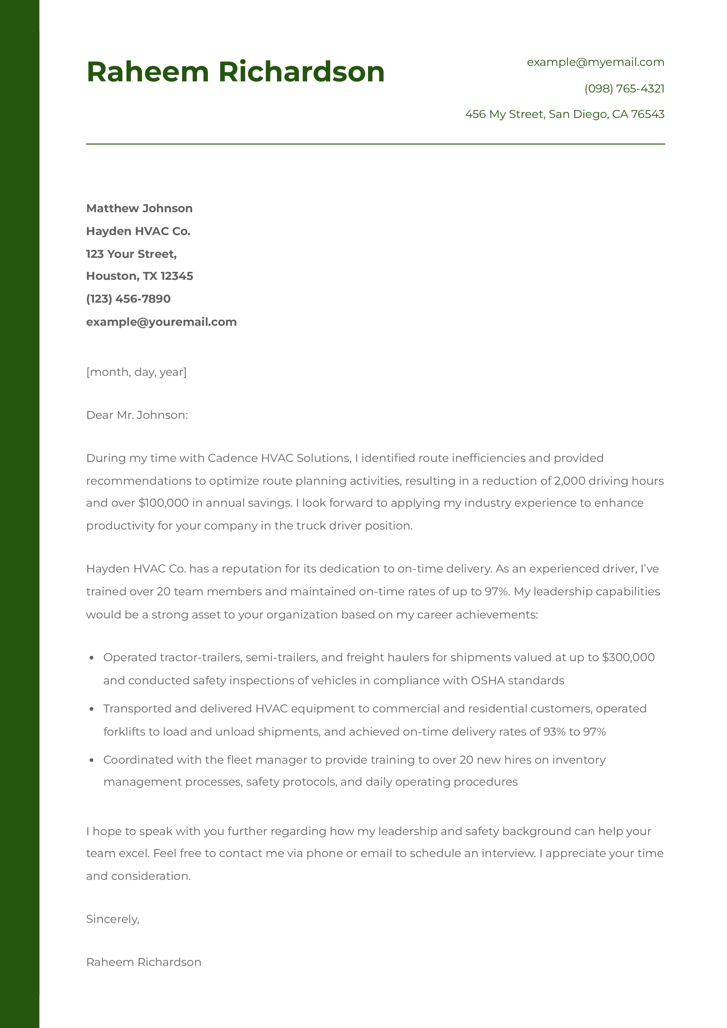 Senior-Level Resume