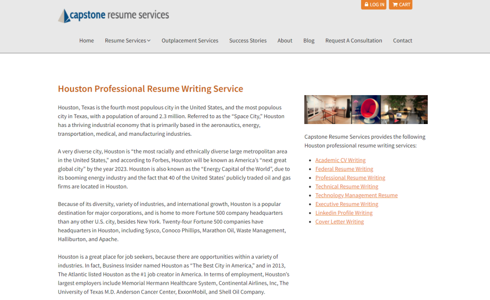 Capstone Resume Site