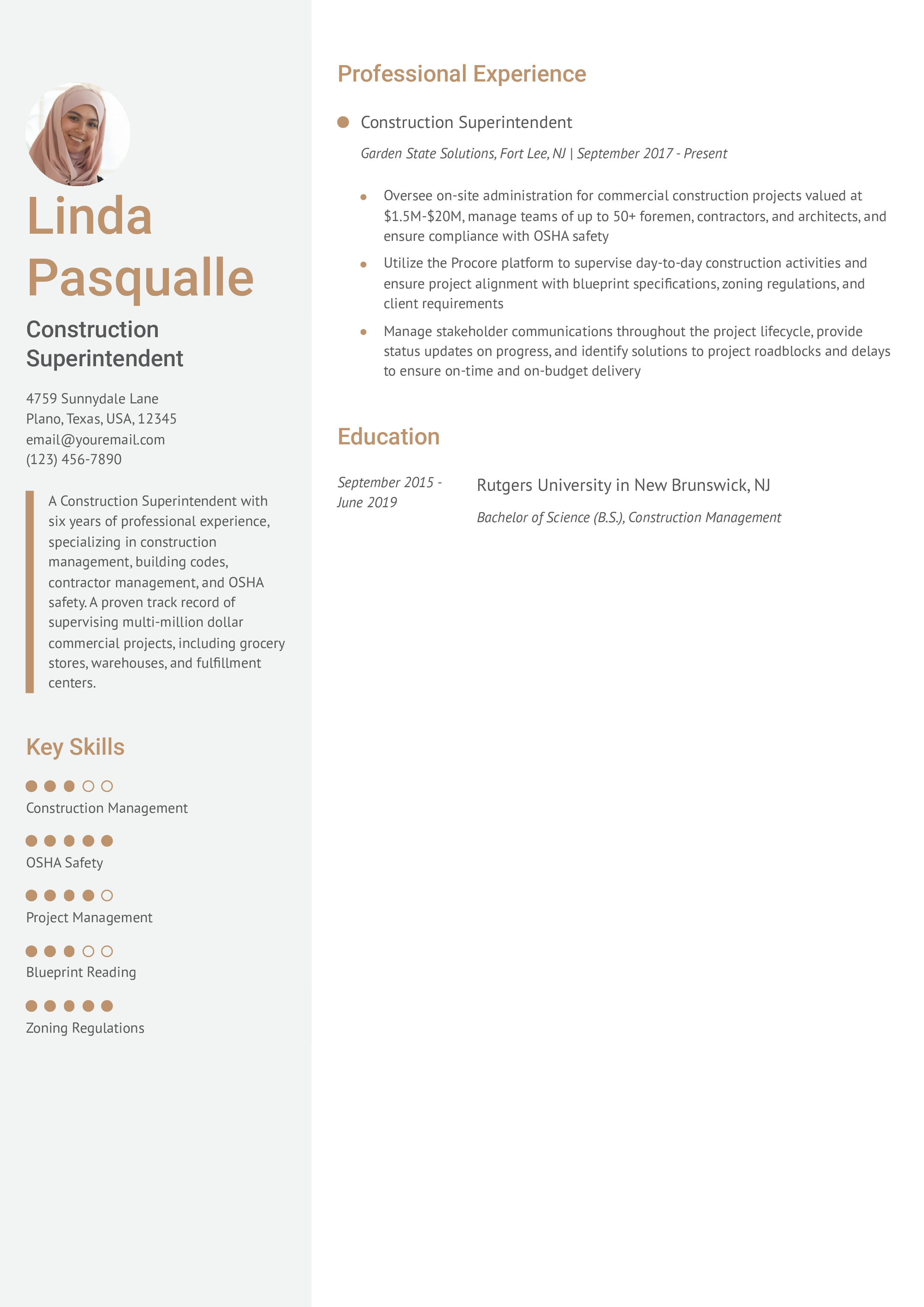 Entry-level Resume