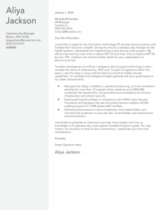 Computer Science Cover Letter Examples and Templates Banner Image