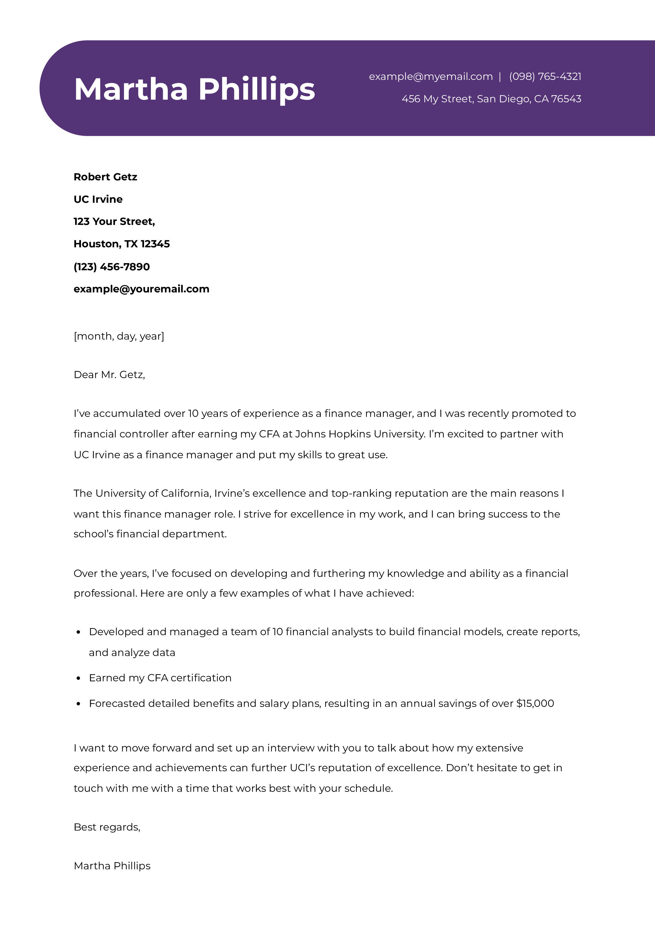 Senior-Level Resume