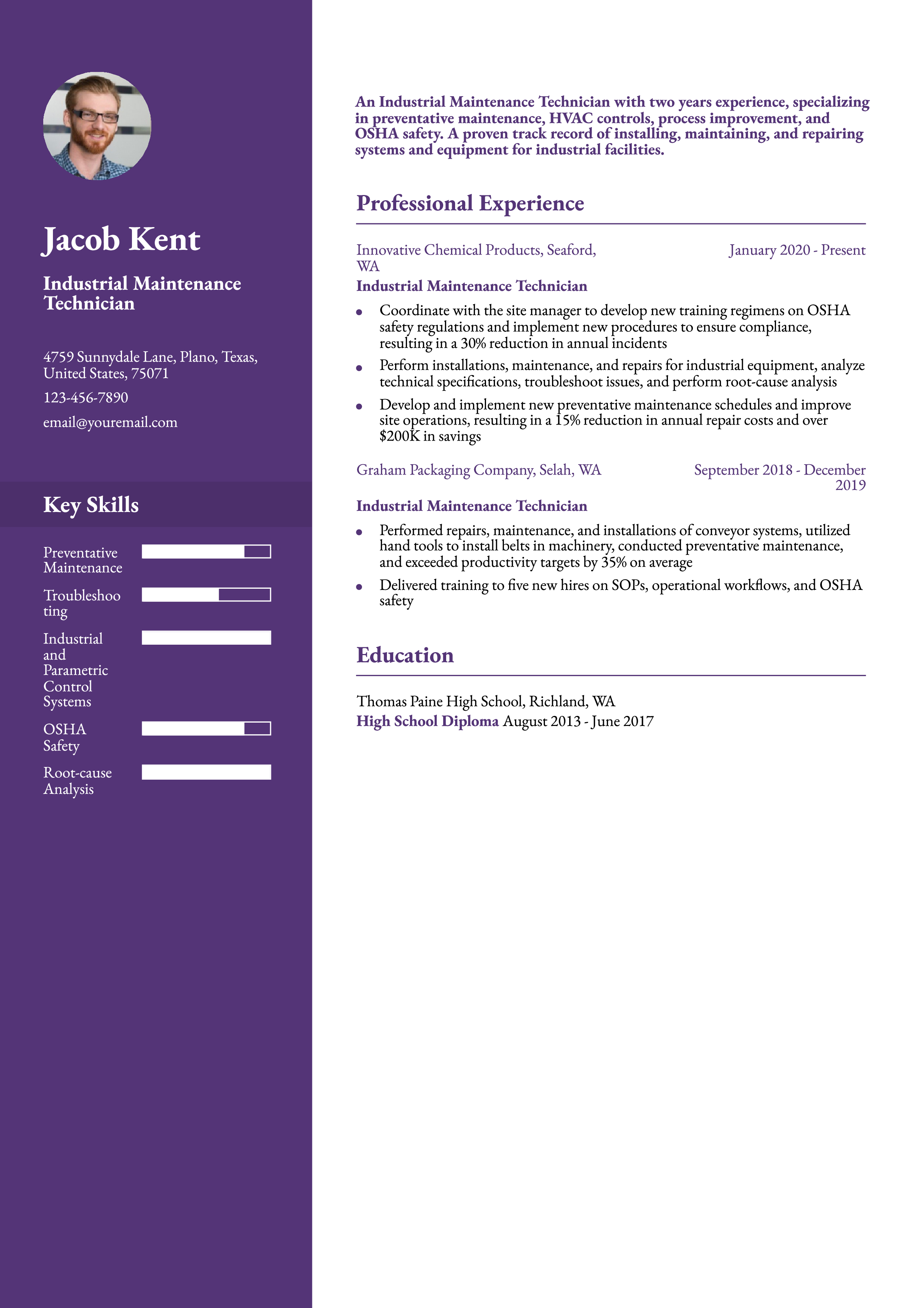 Dynamic Resume Template