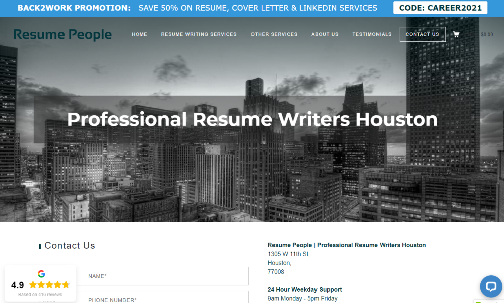 Resume People Site