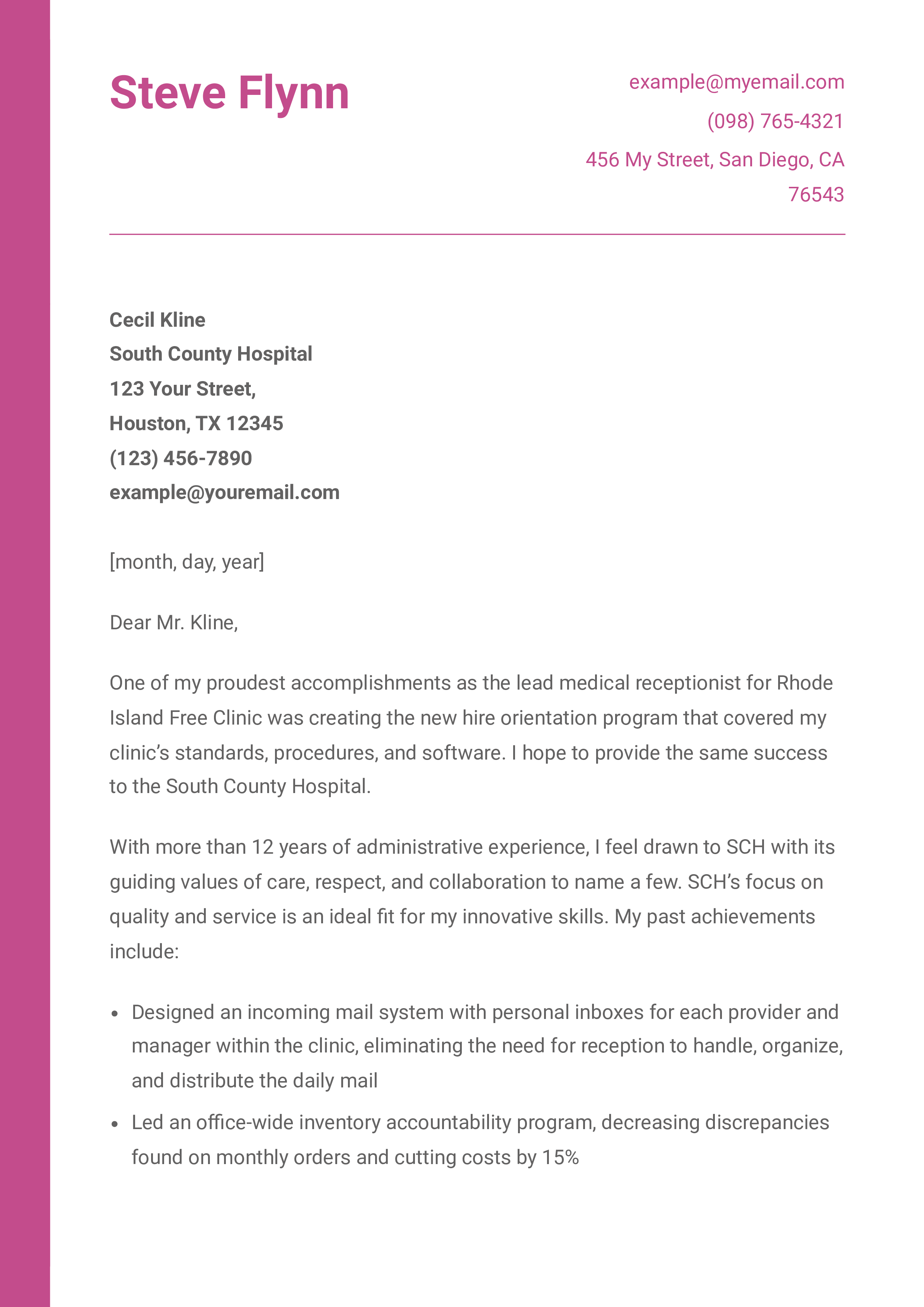 Senior-Level Resume