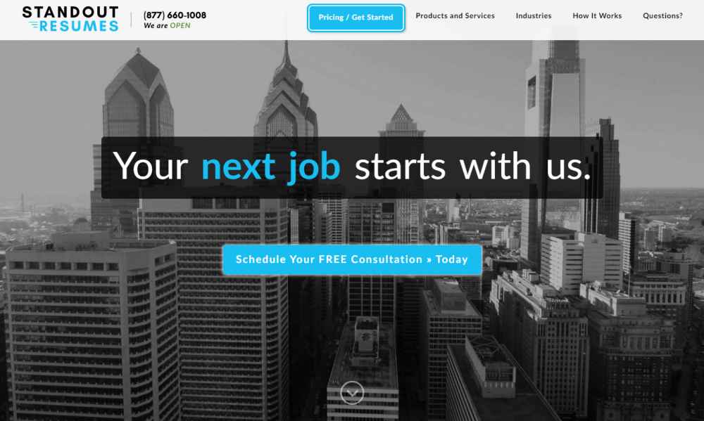 StandOut Resumes LLC Site