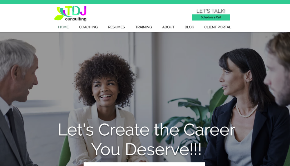 TDJ Consulting Homepage