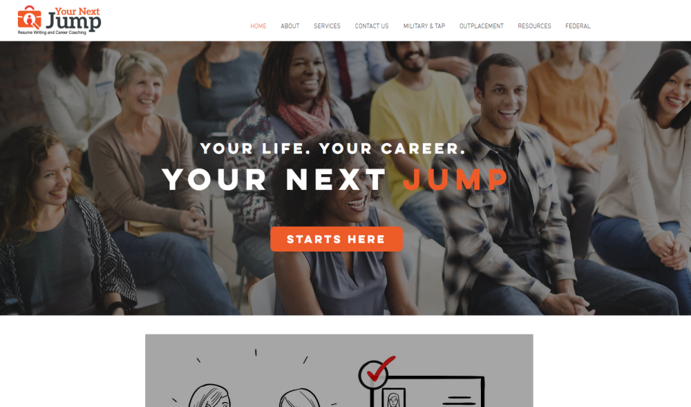 YourNextJump Homepage