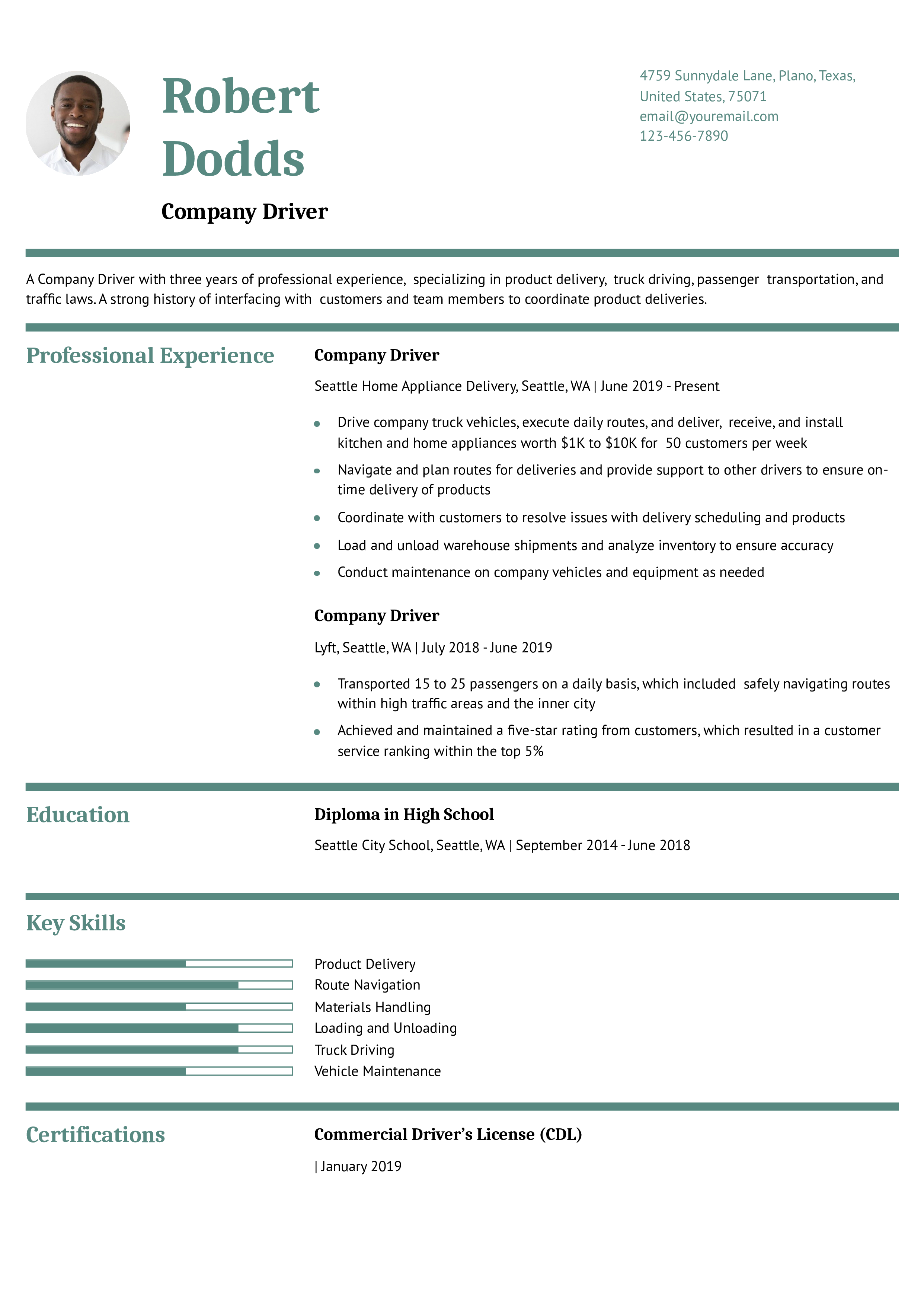 Entry-level Resume