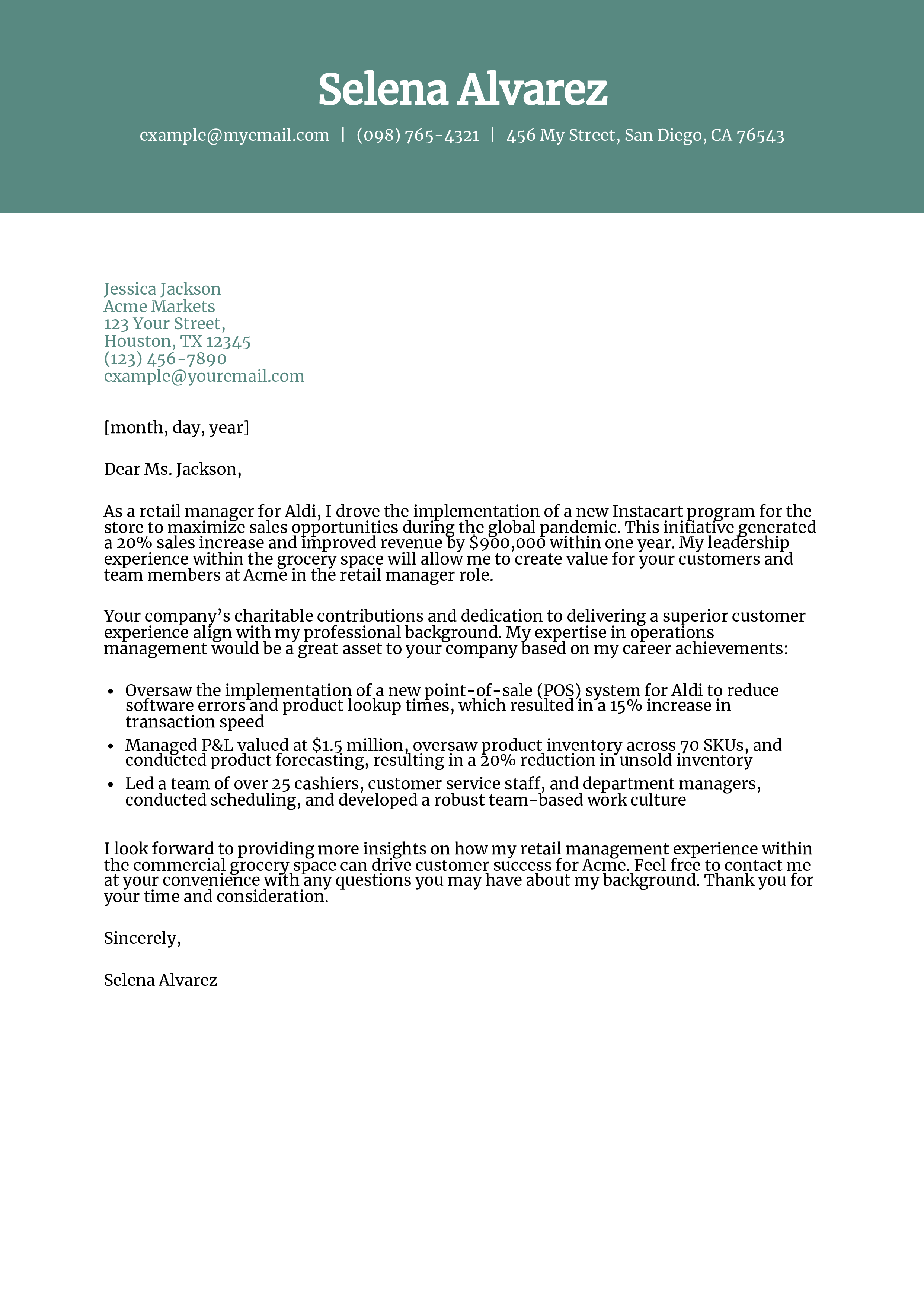 Senior-Level Resume