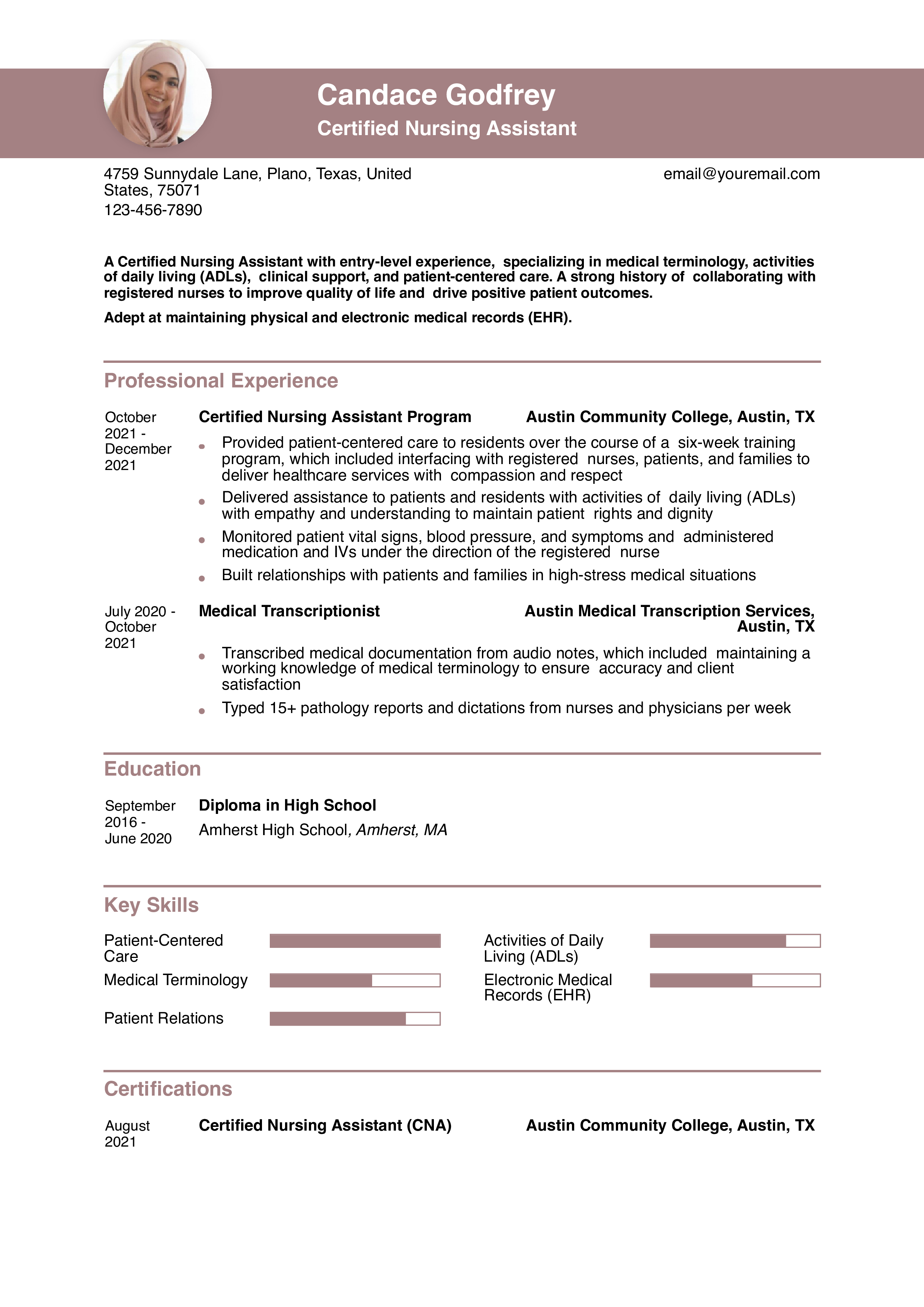 Senior-level Resume