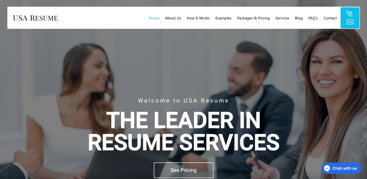 USA Resume Homepage