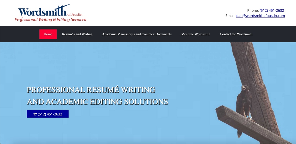 Wordsmith Of Austin Homepage