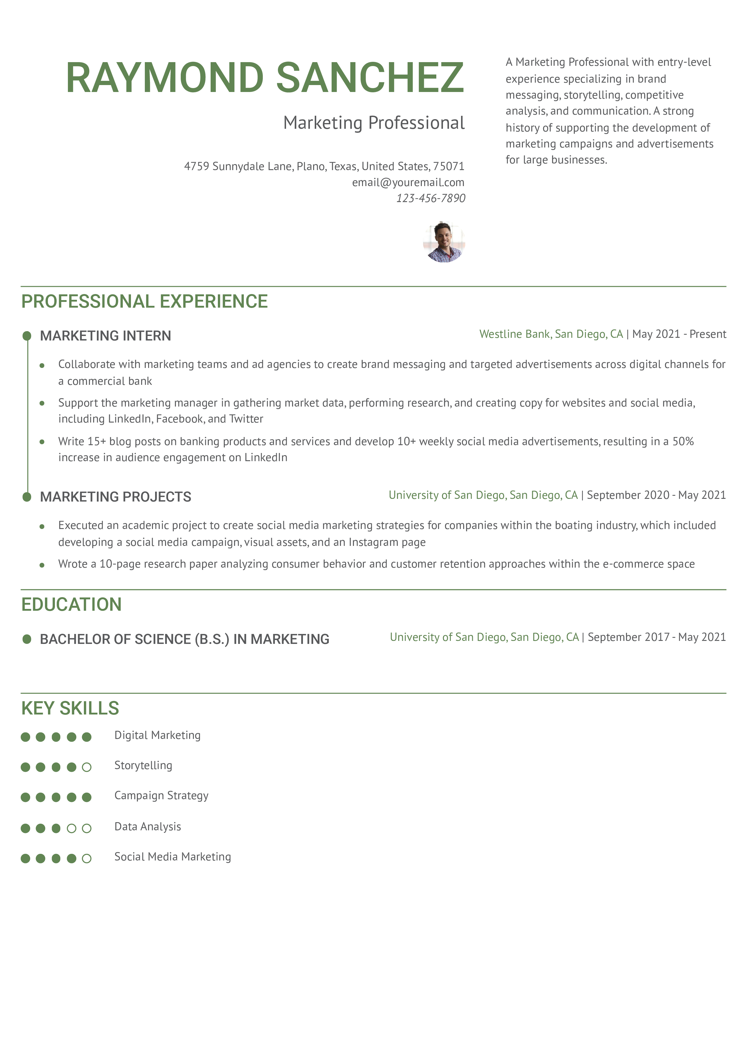 Refined Resume Template