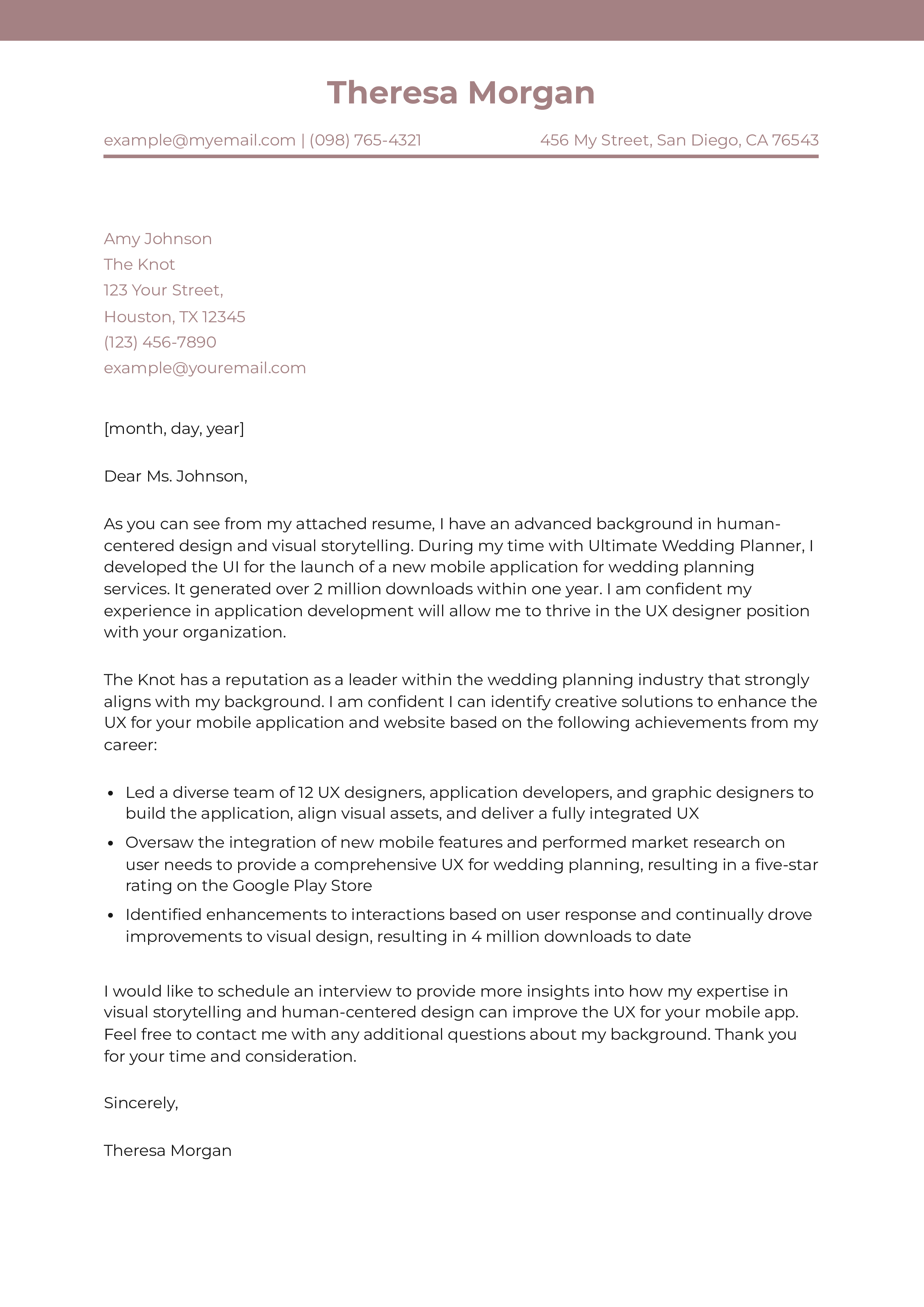 Mid-Career Resume