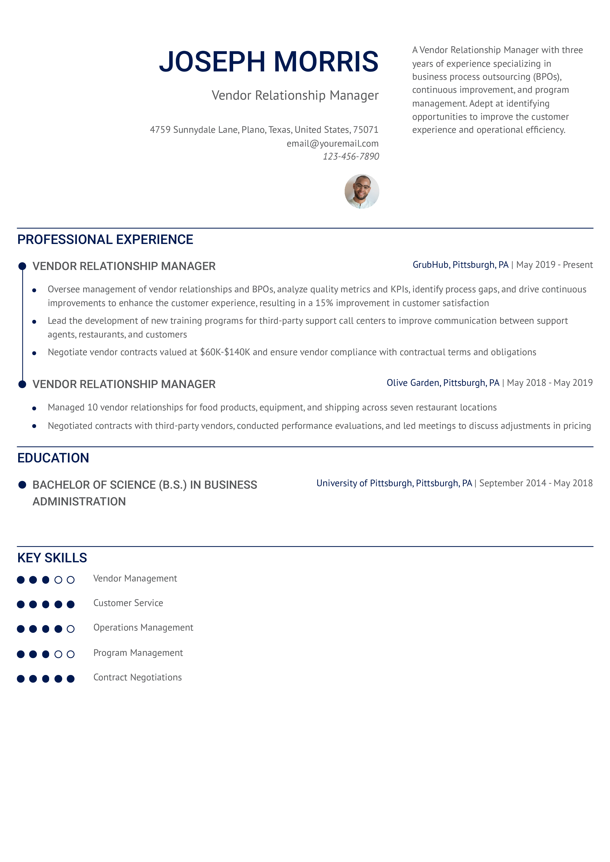 Entry-Level Resume
