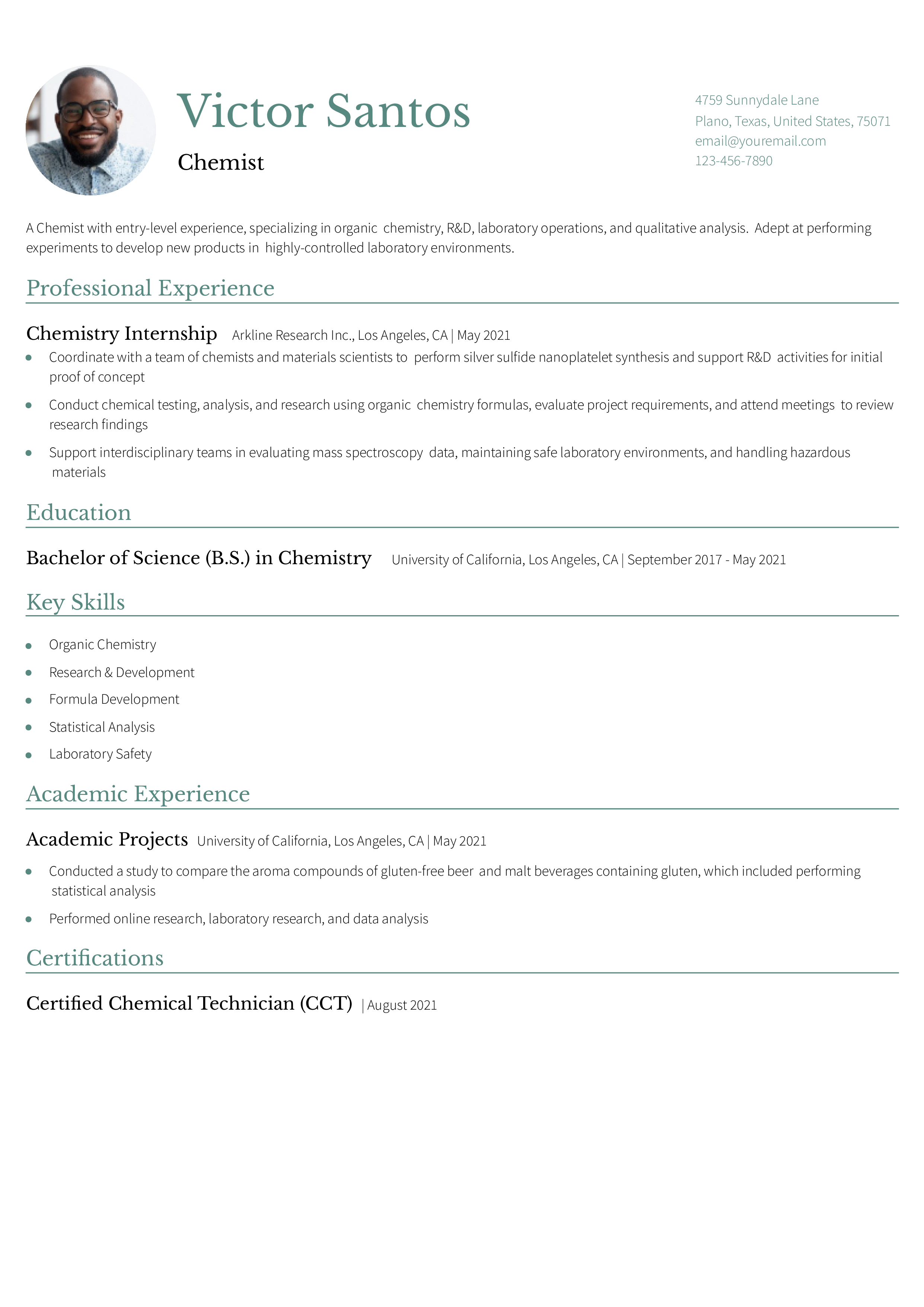 Entry-level Resume