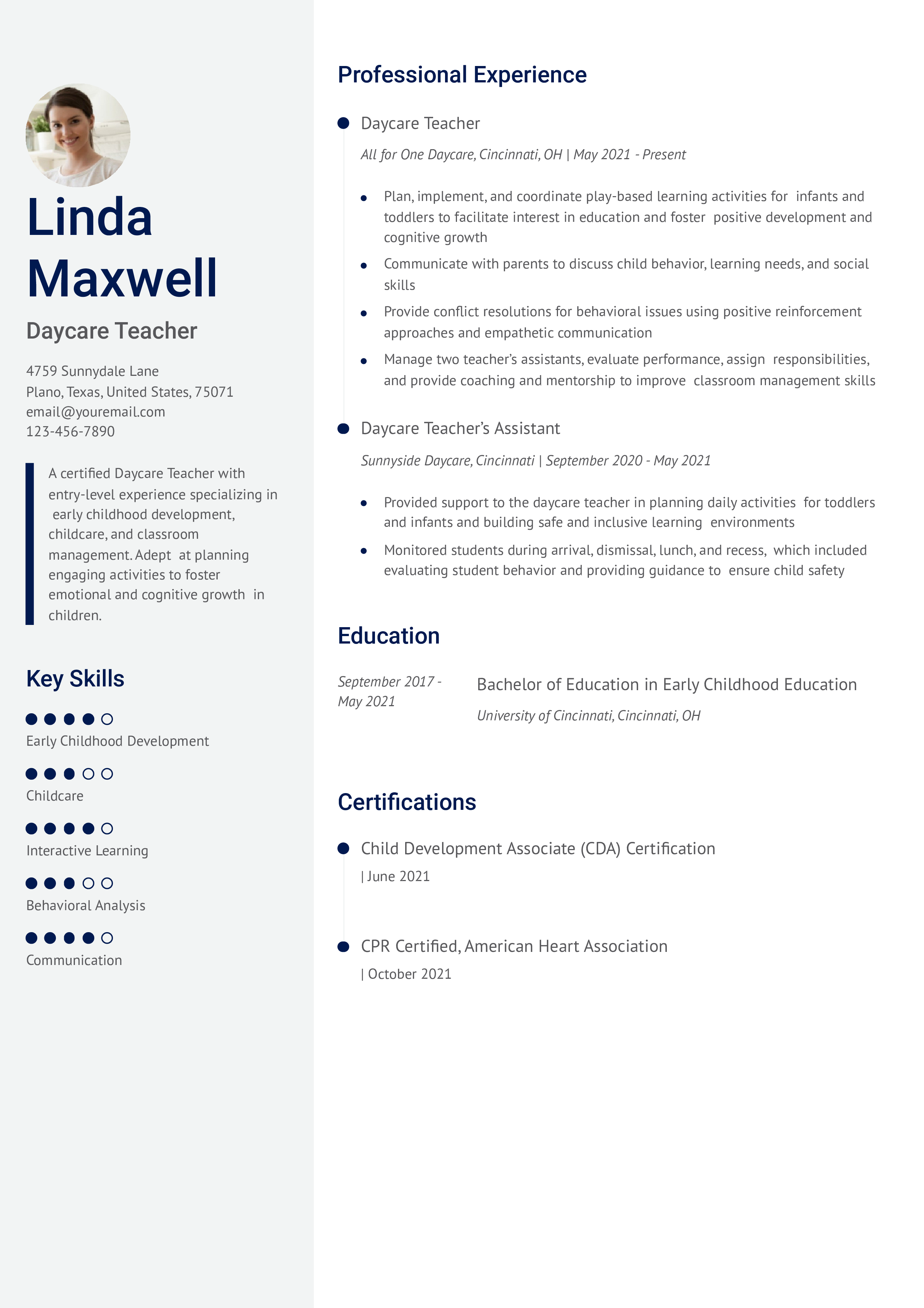 Entry-level Resume