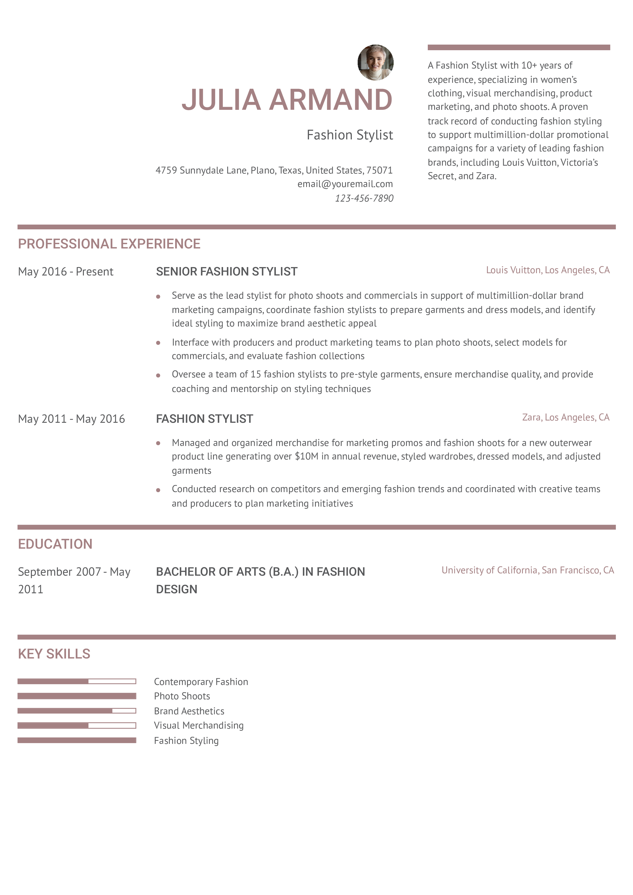 Senior-level Resume